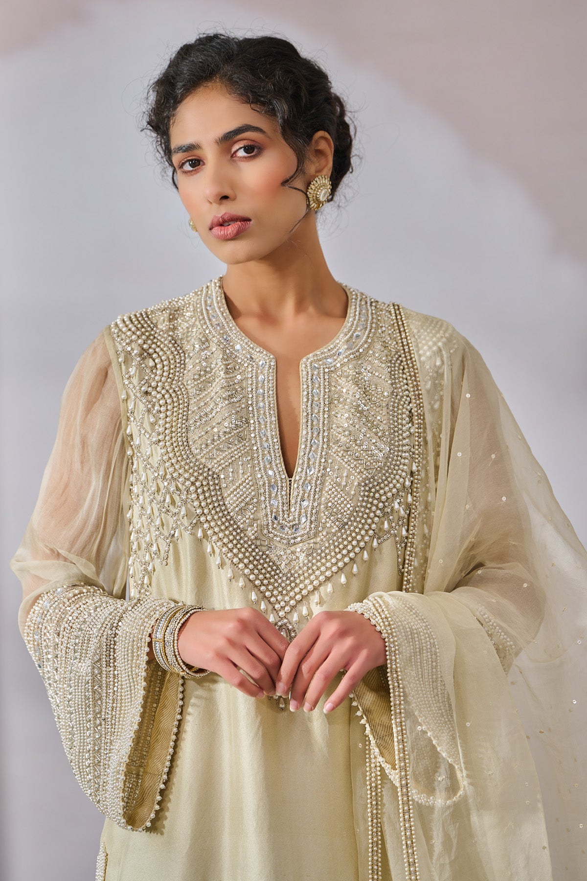 SOL Kurta Trousers Dupatta