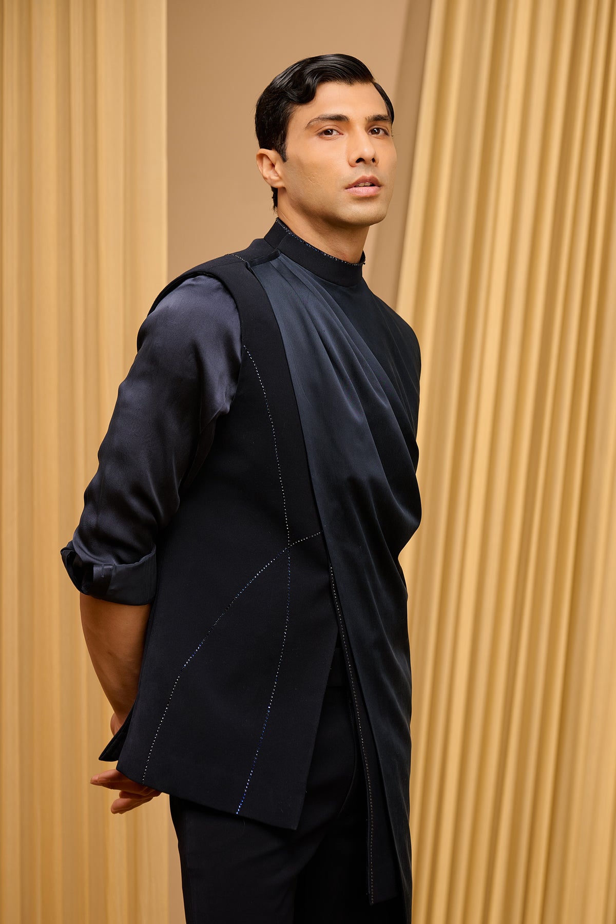 Indo Western Waistcoat Set