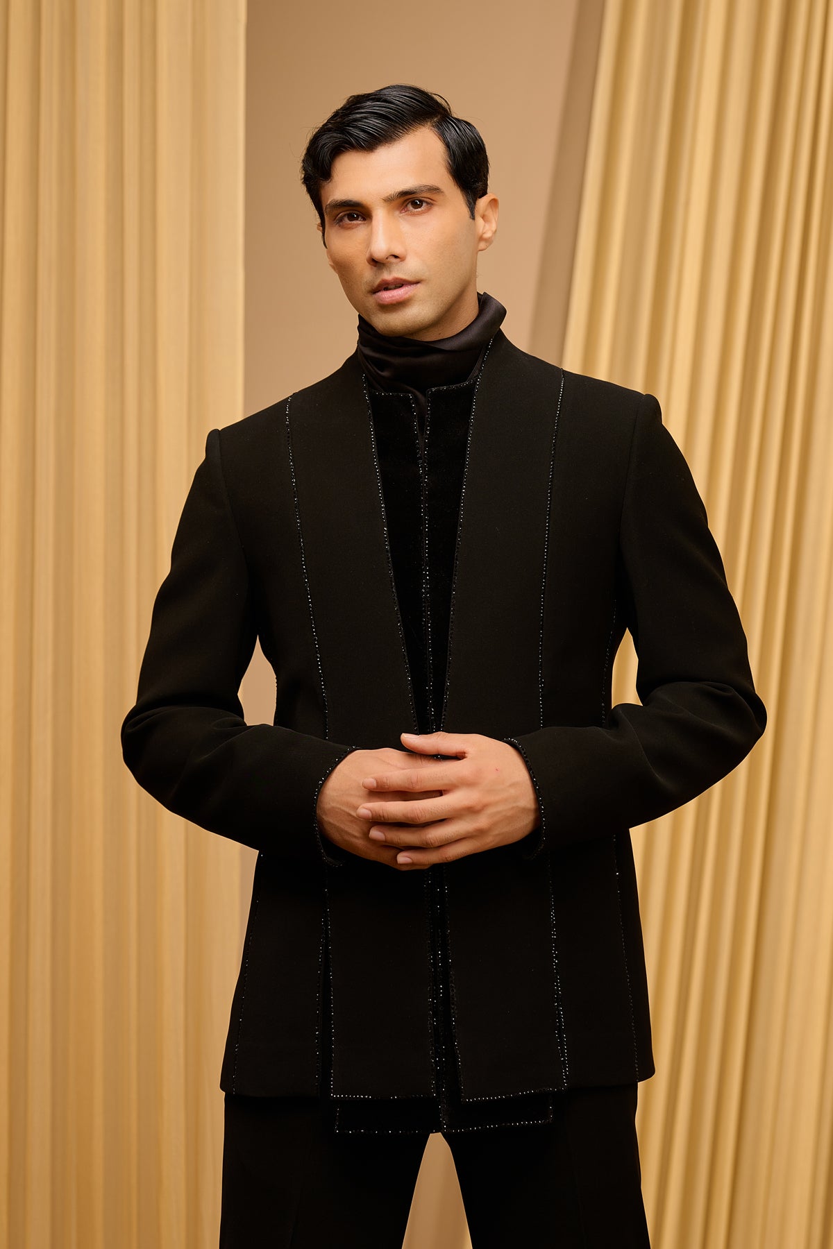 Indo Western Bandhgala Set