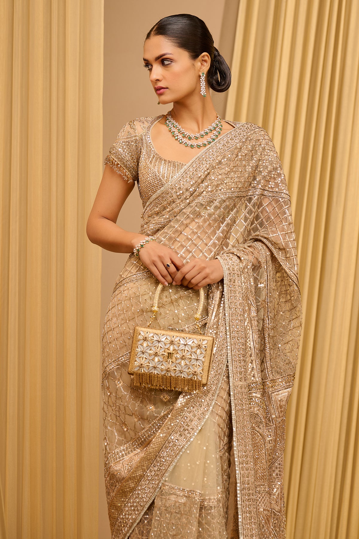 Architecture Inspired Classic Saree