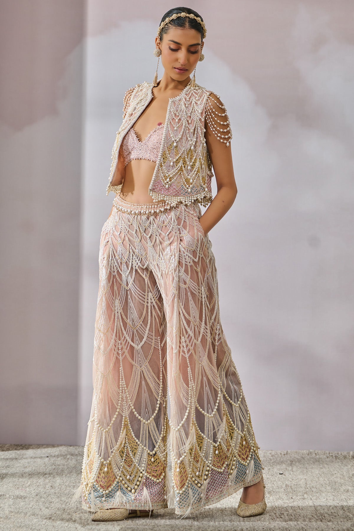 Bustier Gilet Trousers