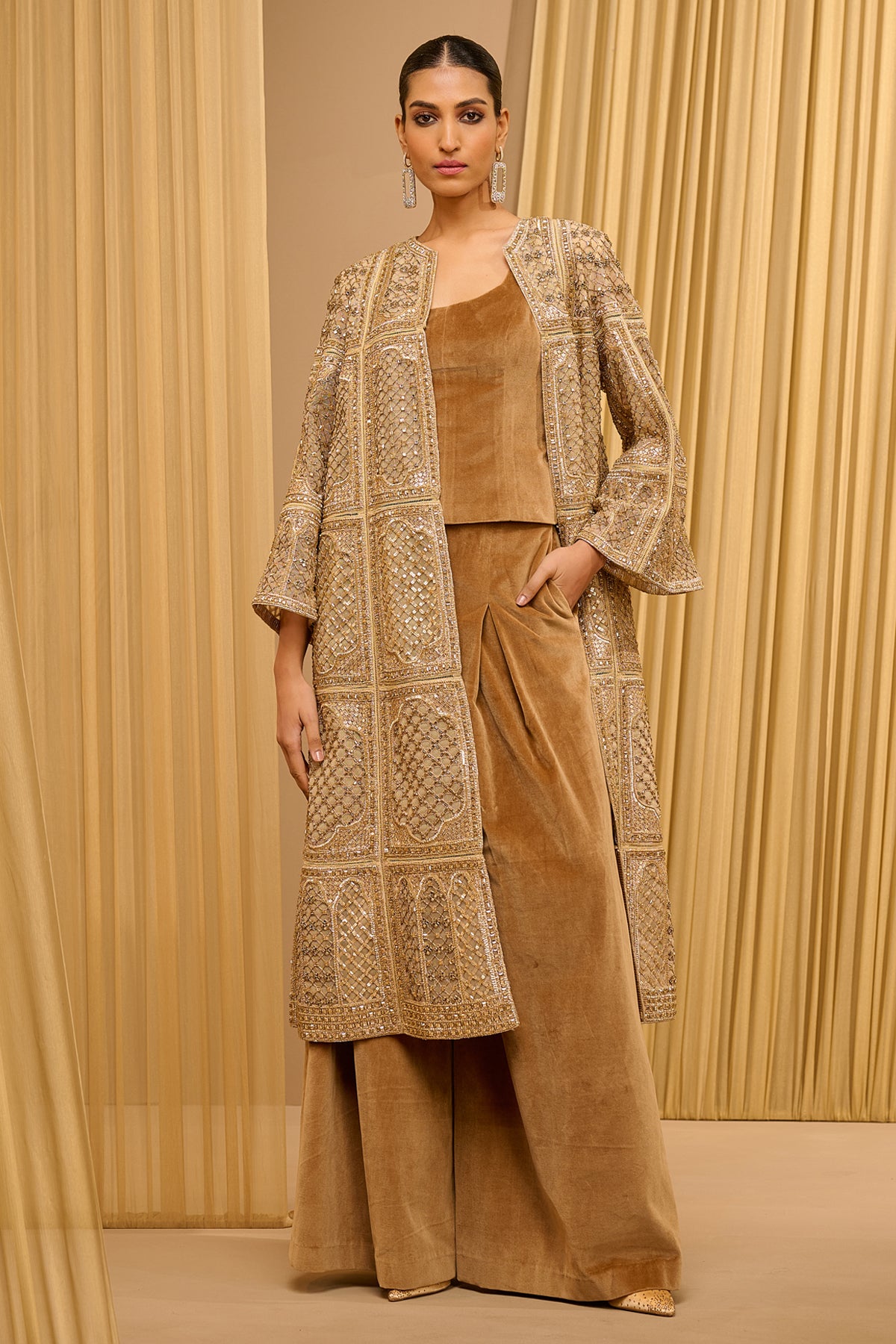 Architecture Inspired Signature Jacket