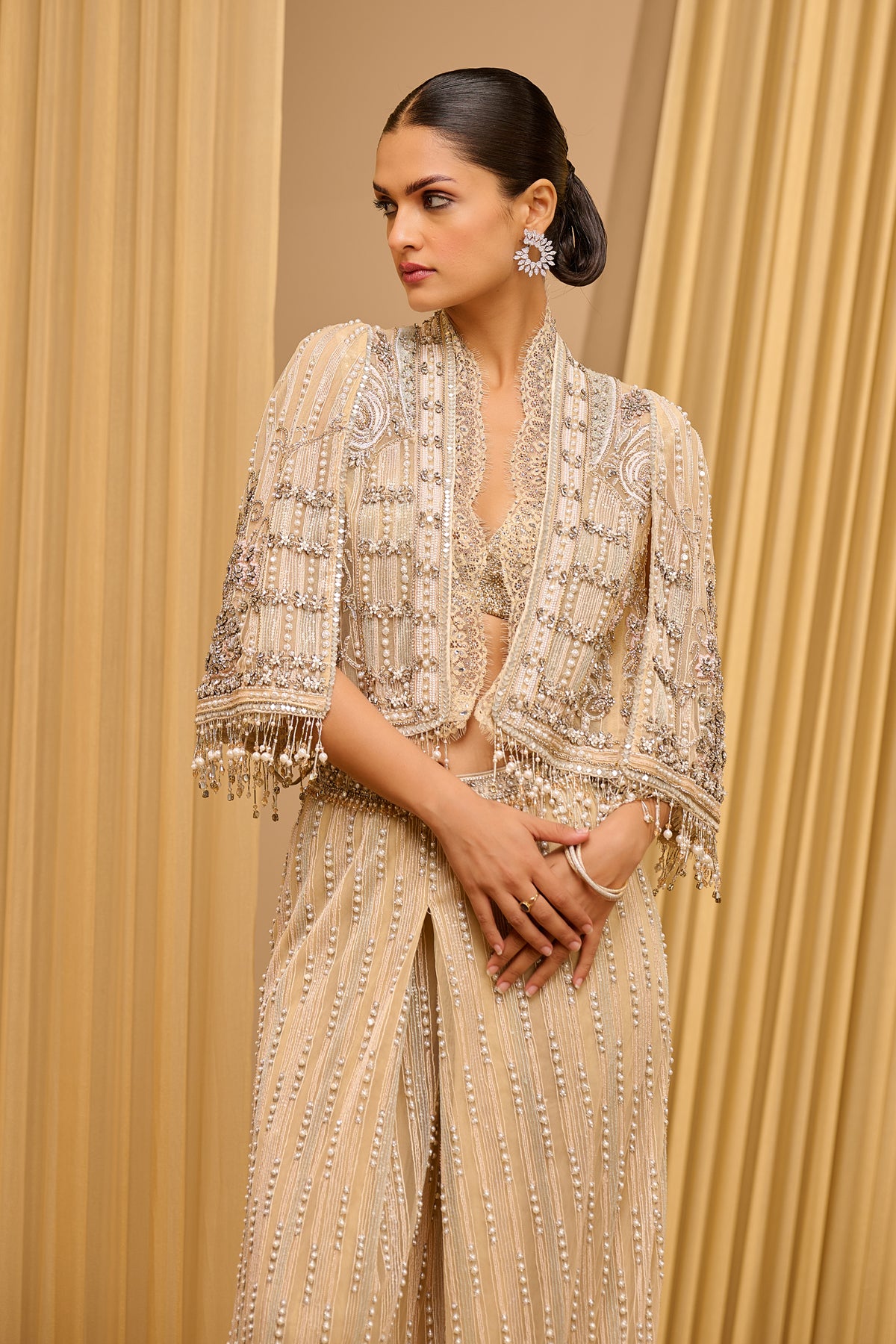 Art Nouveau Gilet Co Ord Set