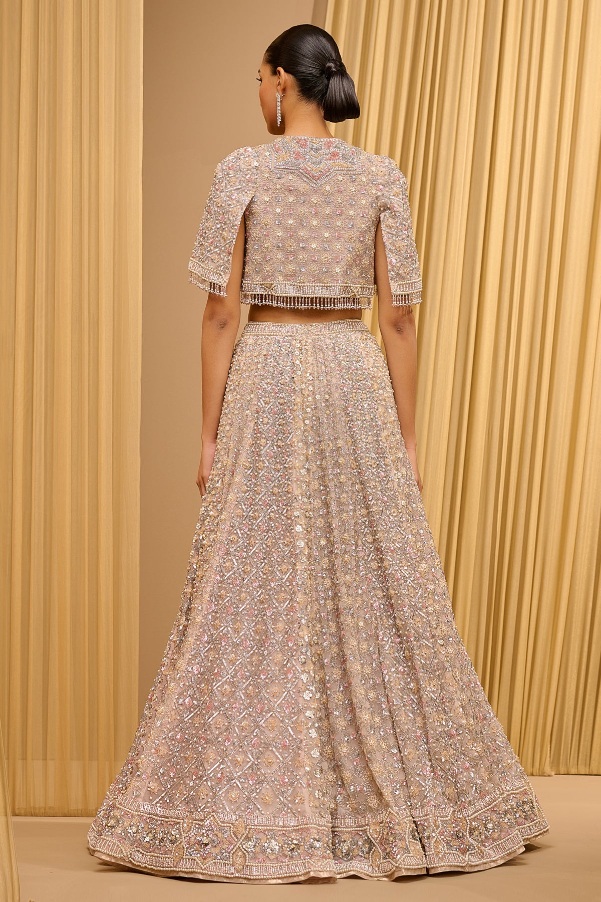 Mughal Jaal Classic Embroidered Lehenga