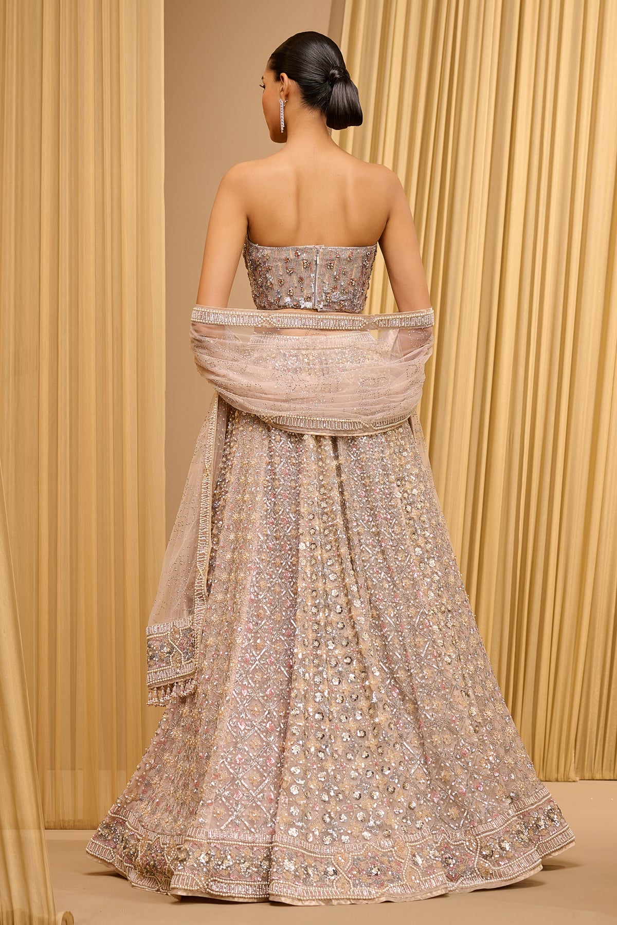 Mughal Jaal Classic Embroidered Lehenga