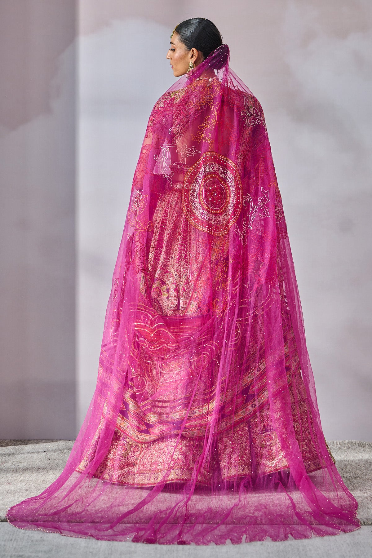 Blouse Dupatta Lehenga Veil