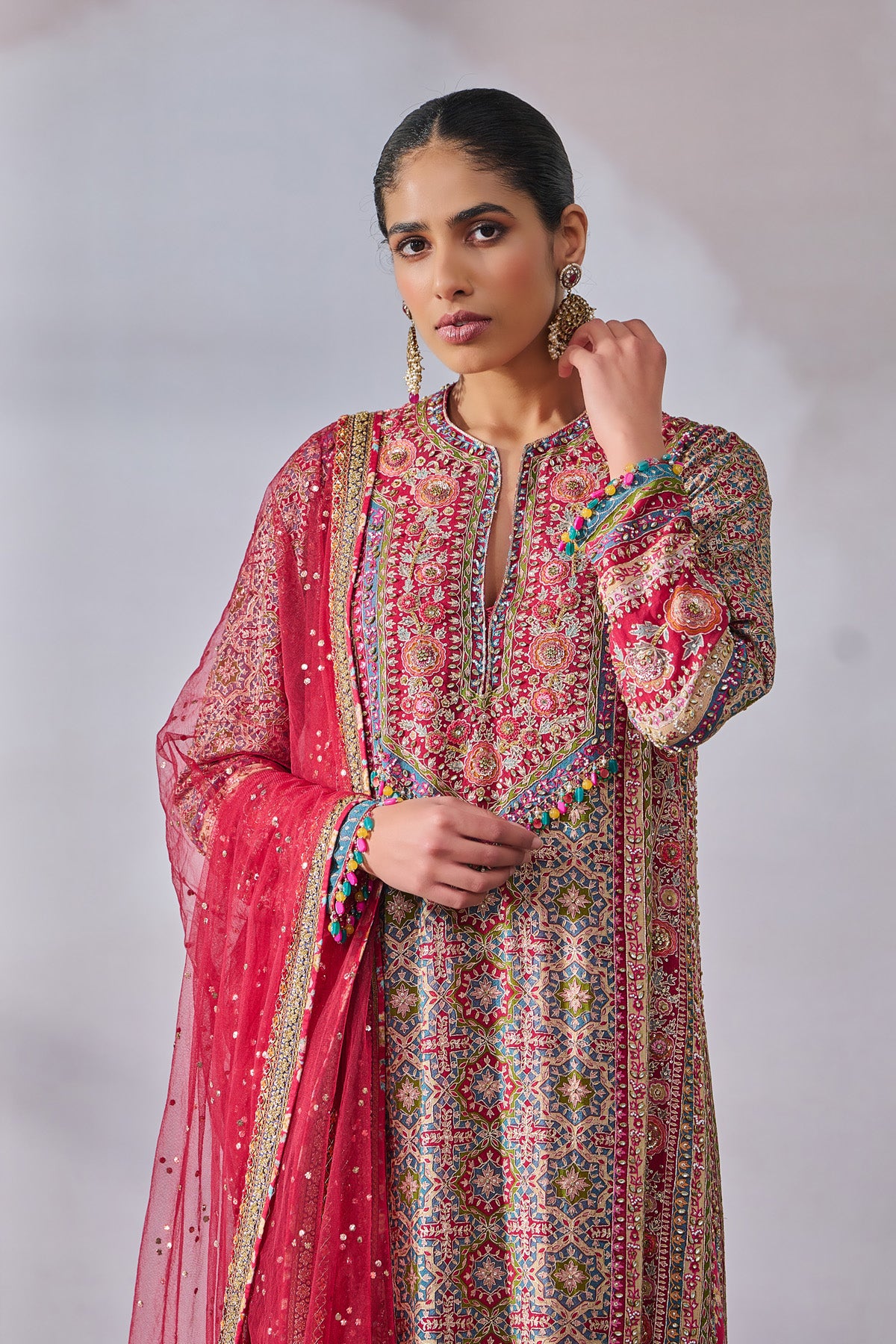 Churidar Dupatta Kurta