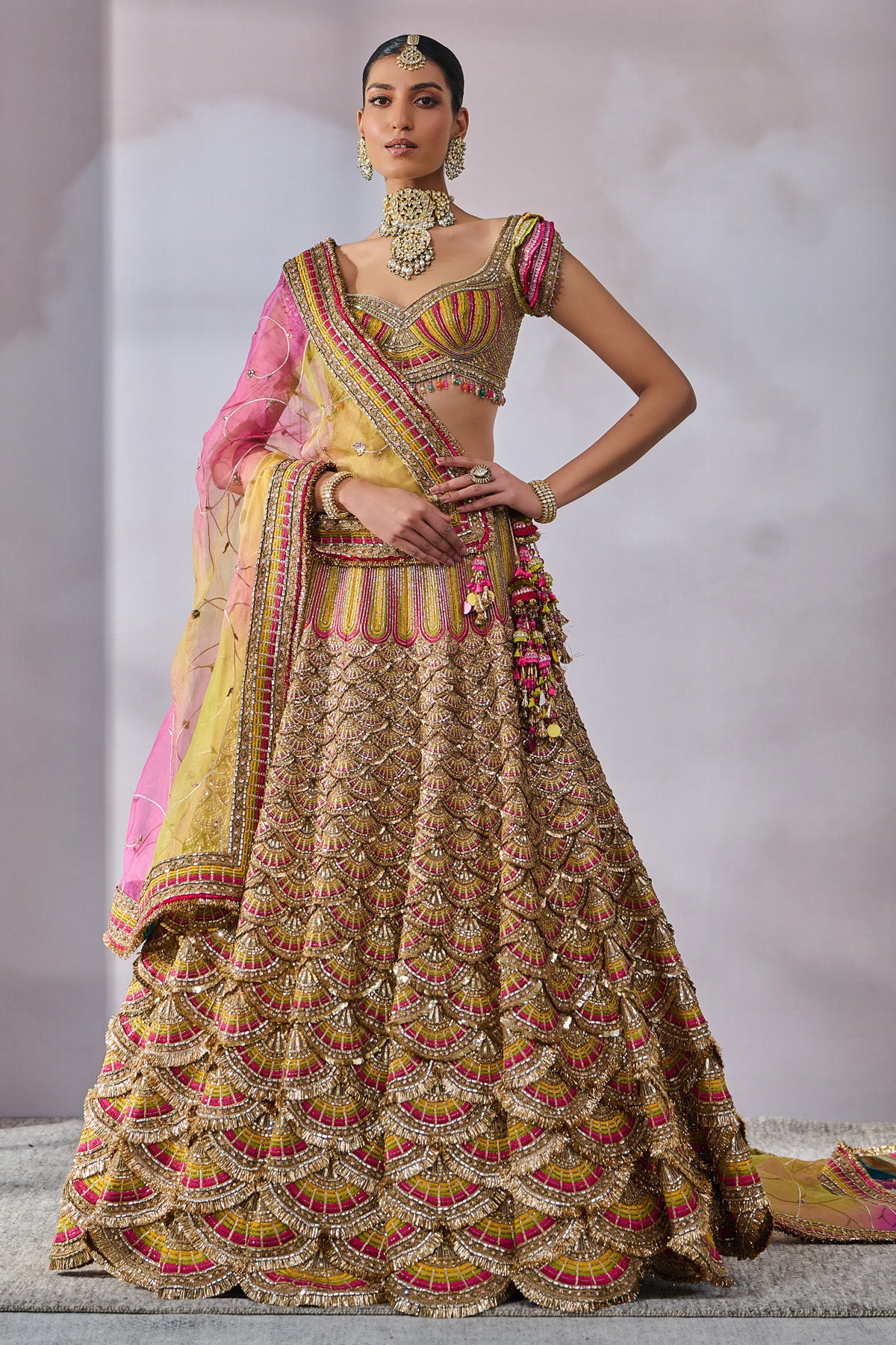Blouse Dupatta Lehenga