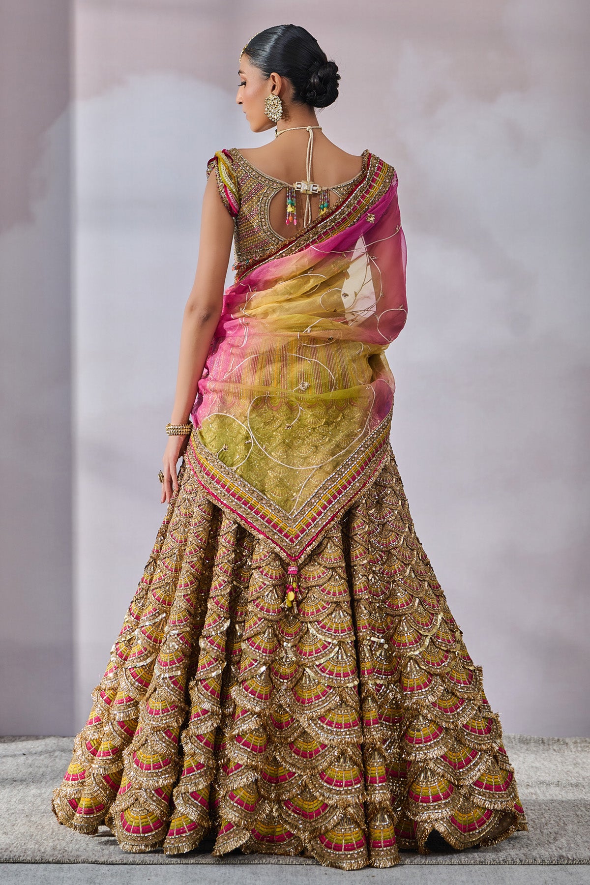Blouse Dupatta Lehenga