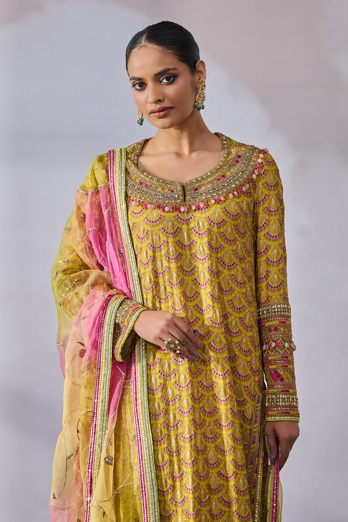 Churidar Dupatta Kurta