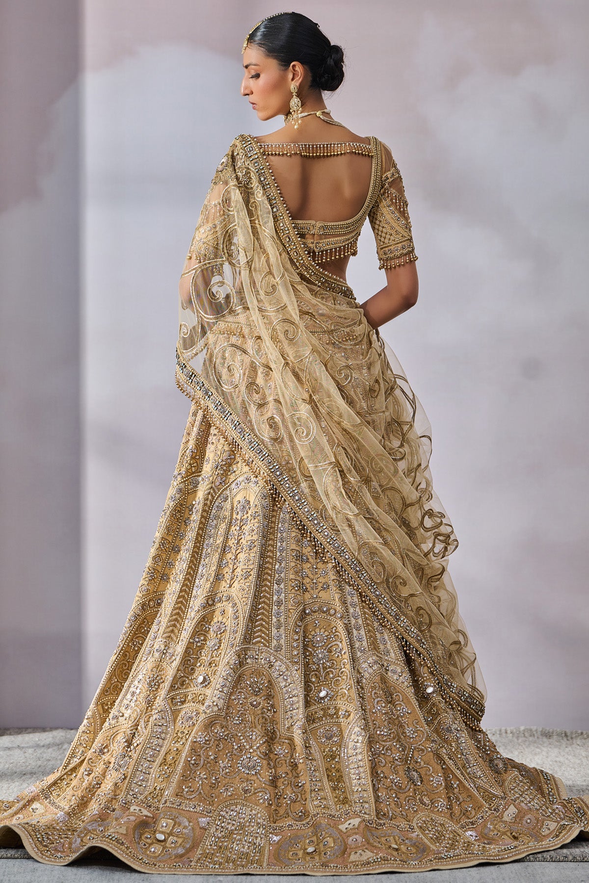 Blouse Dupatta Lehenga Veil