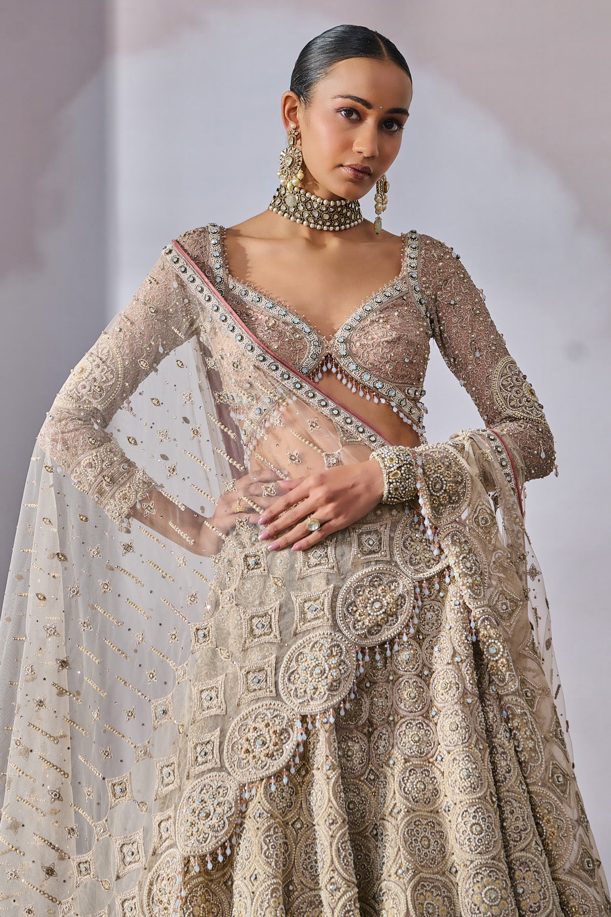 Blouse Dupatta Lehenga