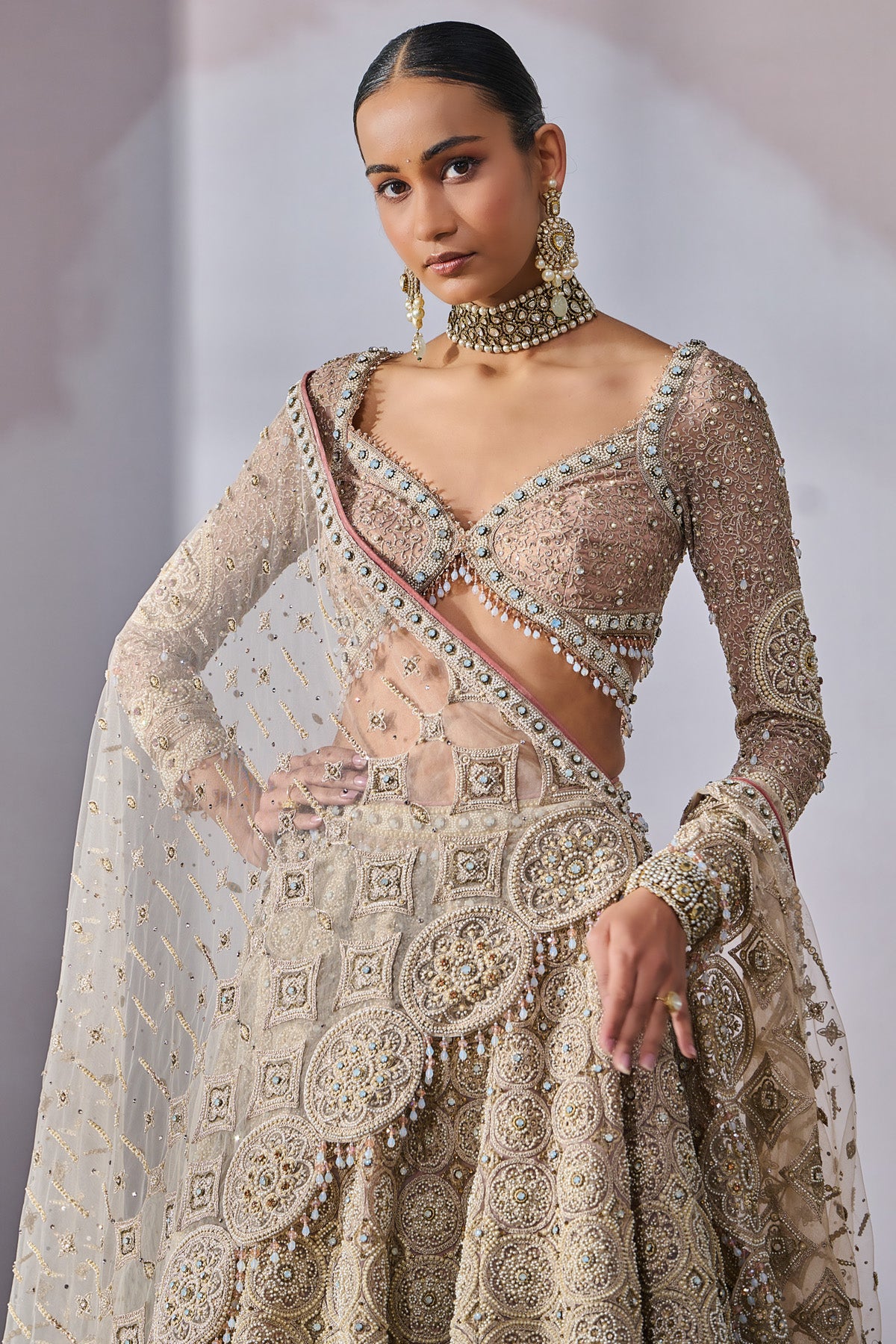 Blouse Dupatta Lehenga
