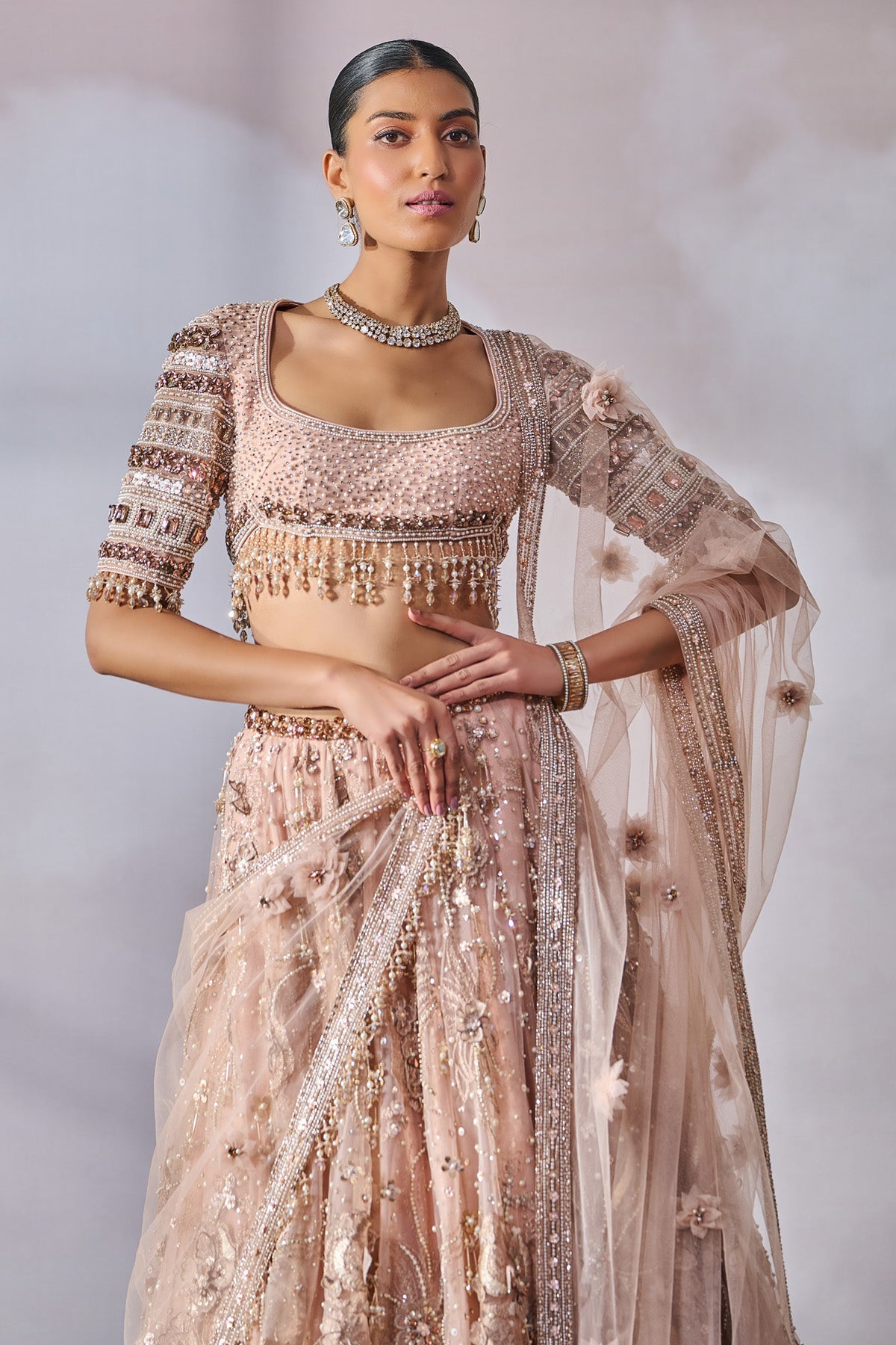 Blouse Dupatta Lehenga