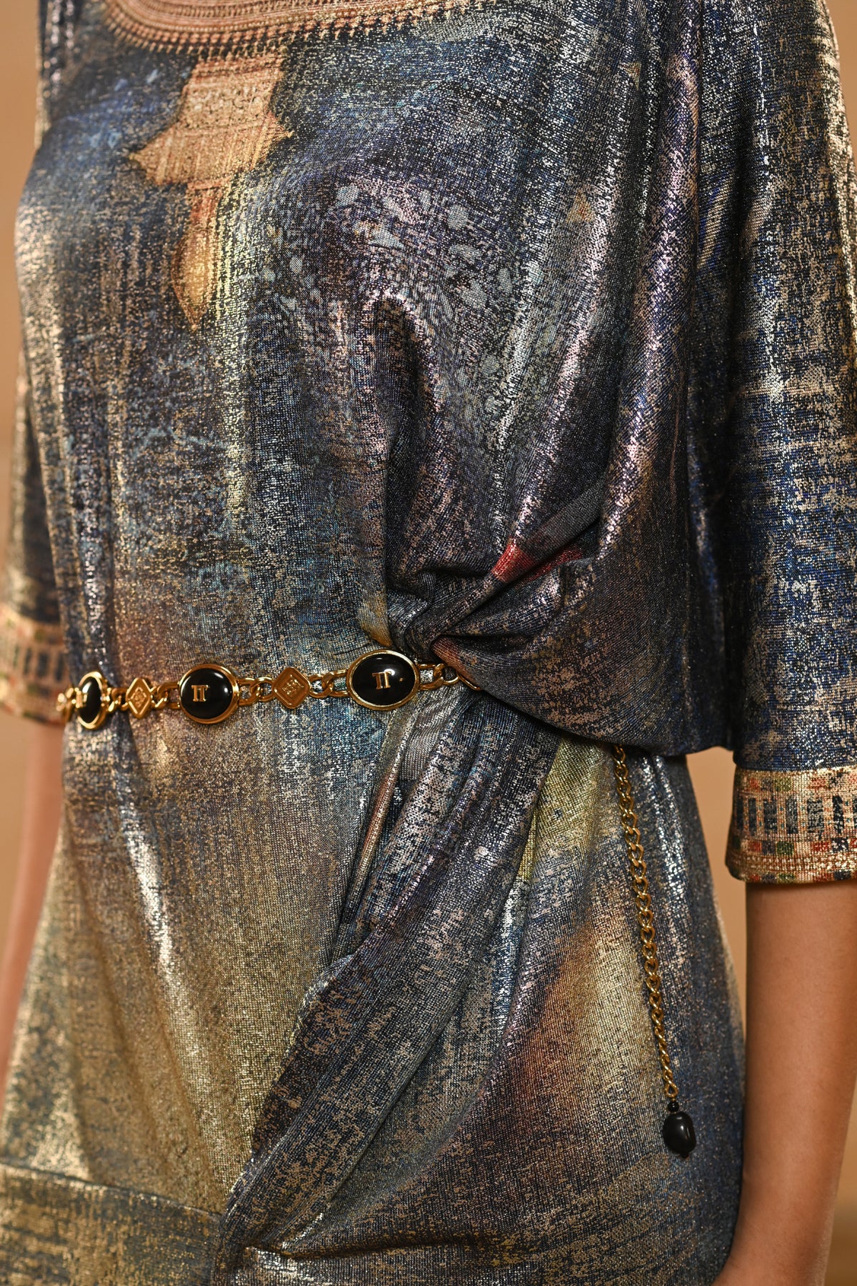 Emblem Chain Belt