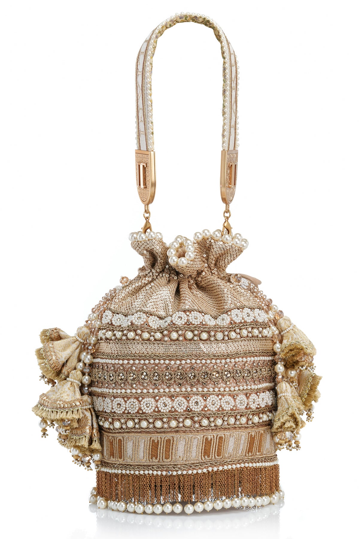 Embroidered Byzantium Potli