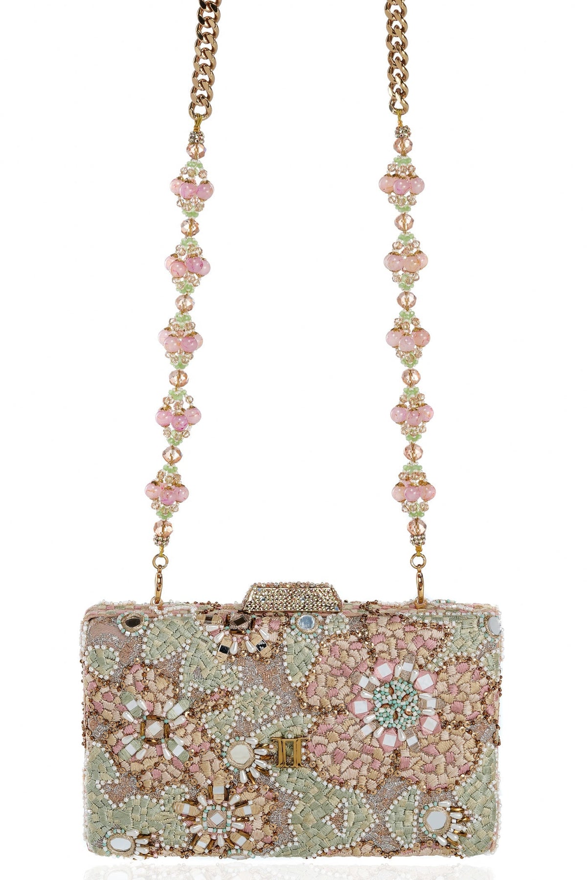 Embroidered Clutch