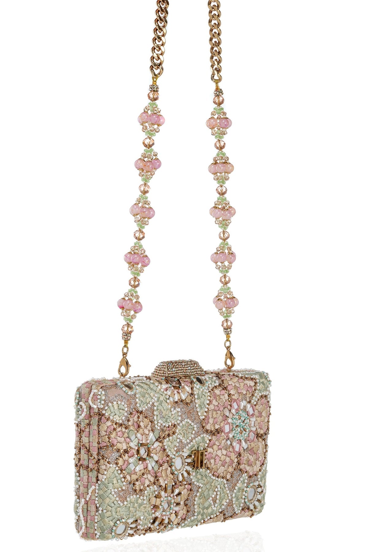 Embroidered Clutch