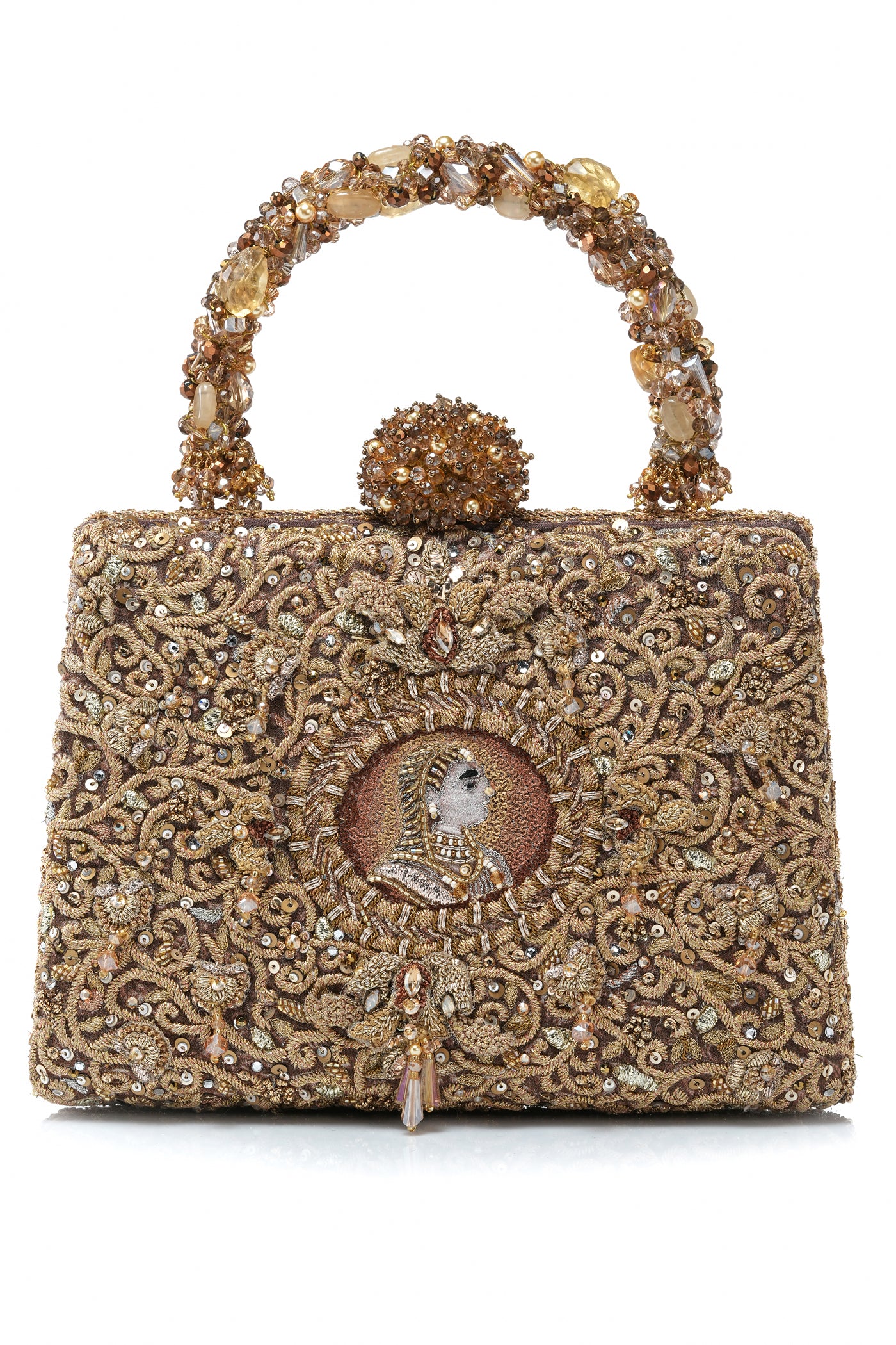 Embroidered Clutch