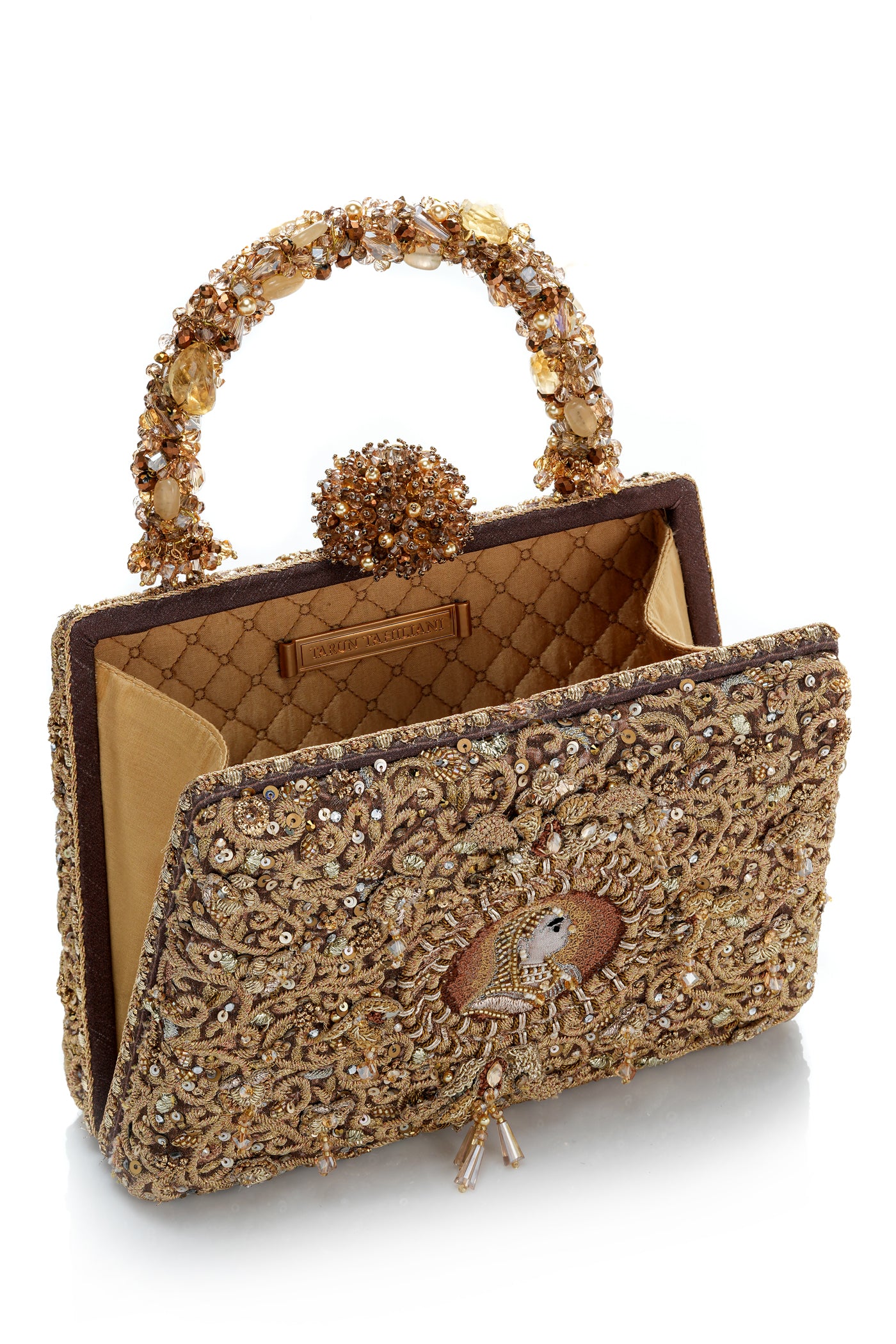 Embroidered Clutch