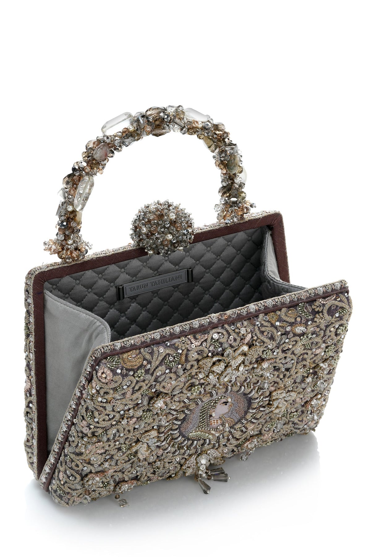 Embroidered Clutch