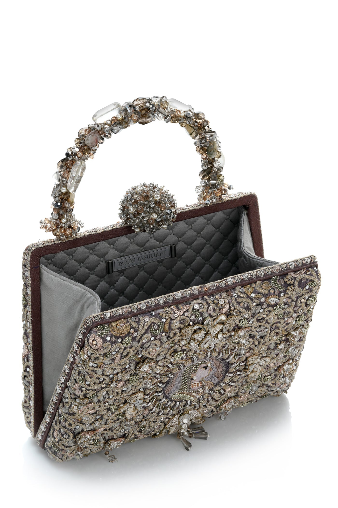 Embroidered Clutch