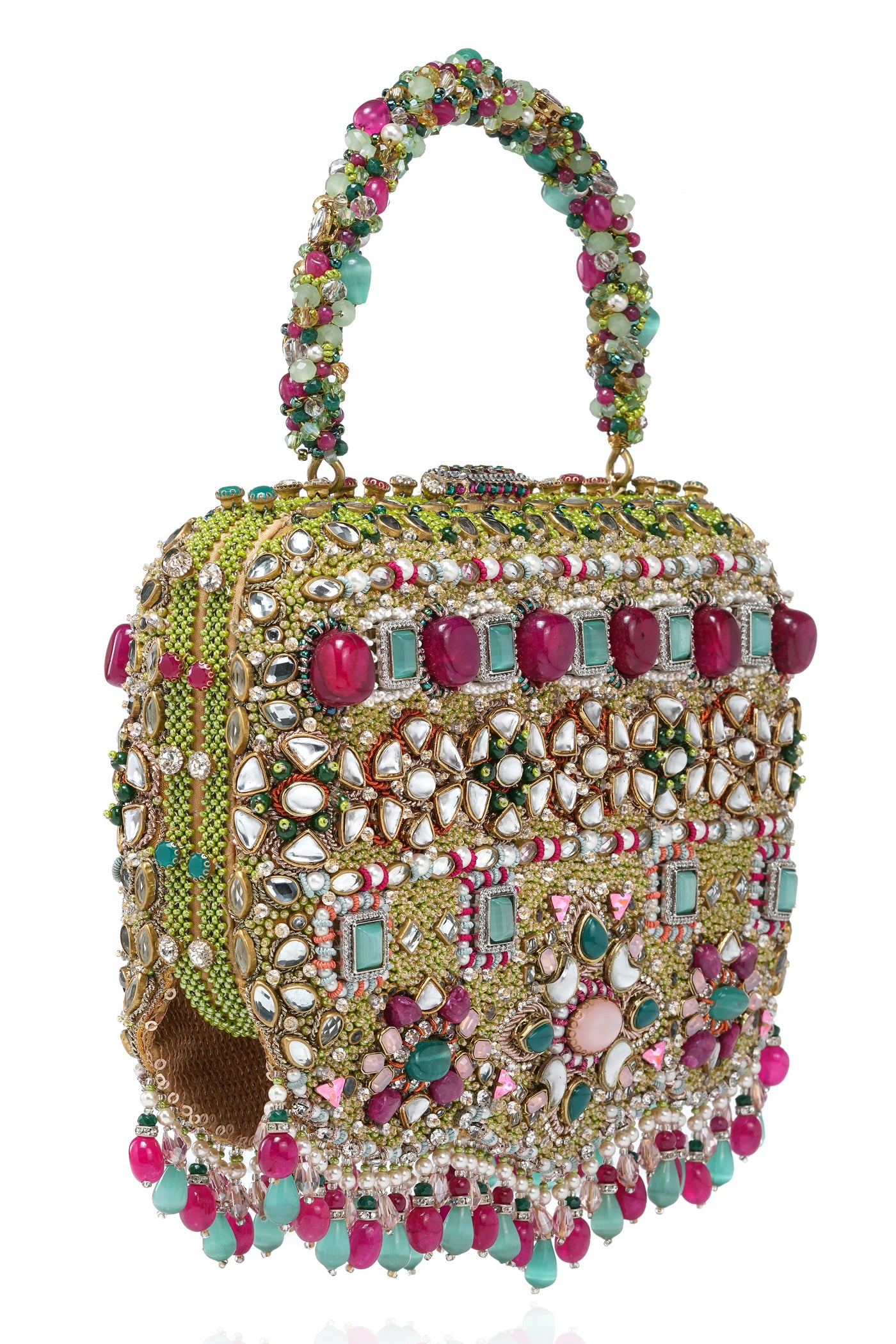 Embroidered Clutch