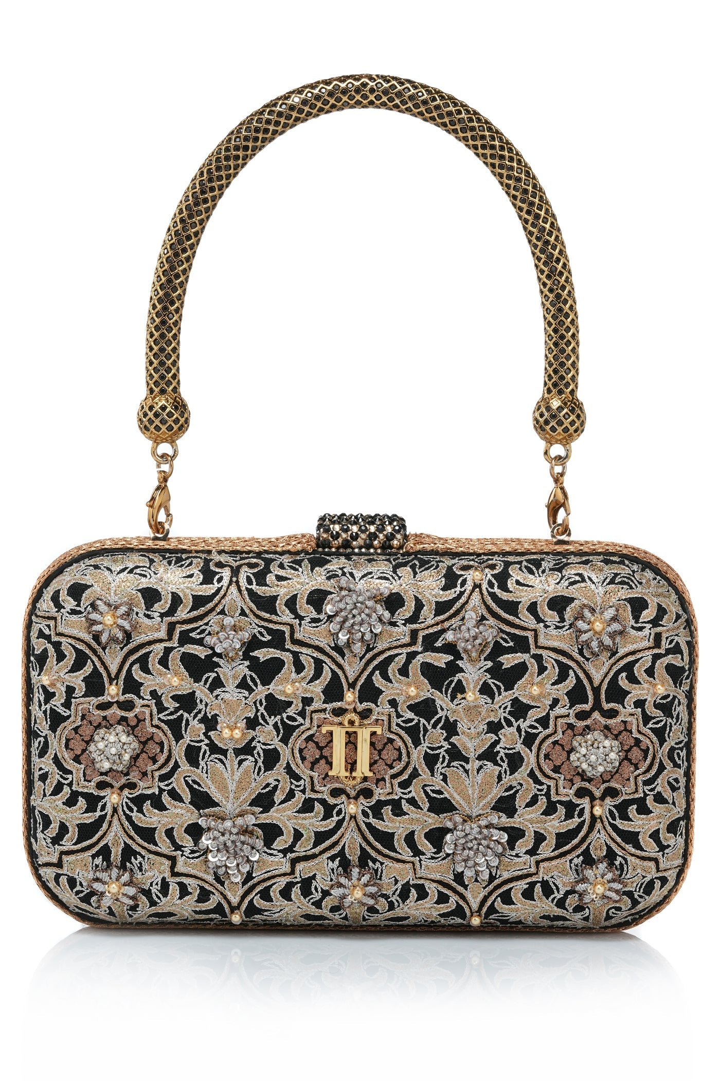 Embroidered Clutch