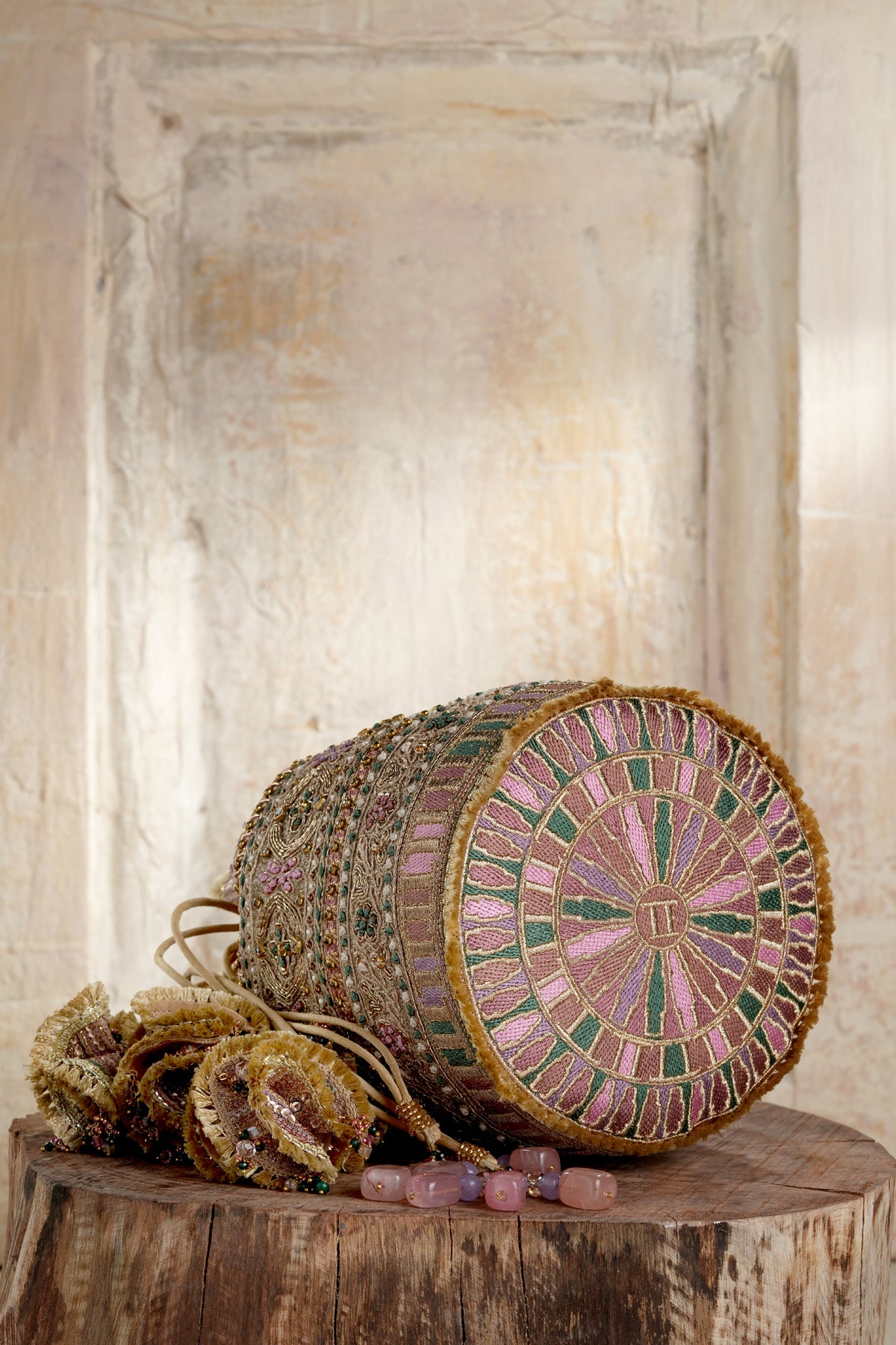 Embroidered Potli