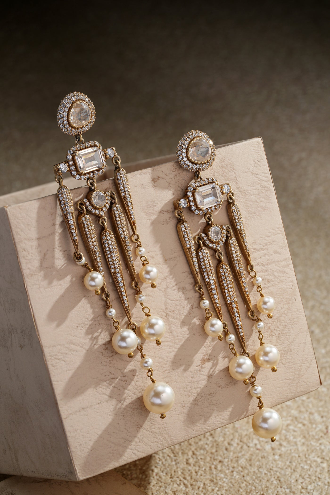 Long earrings