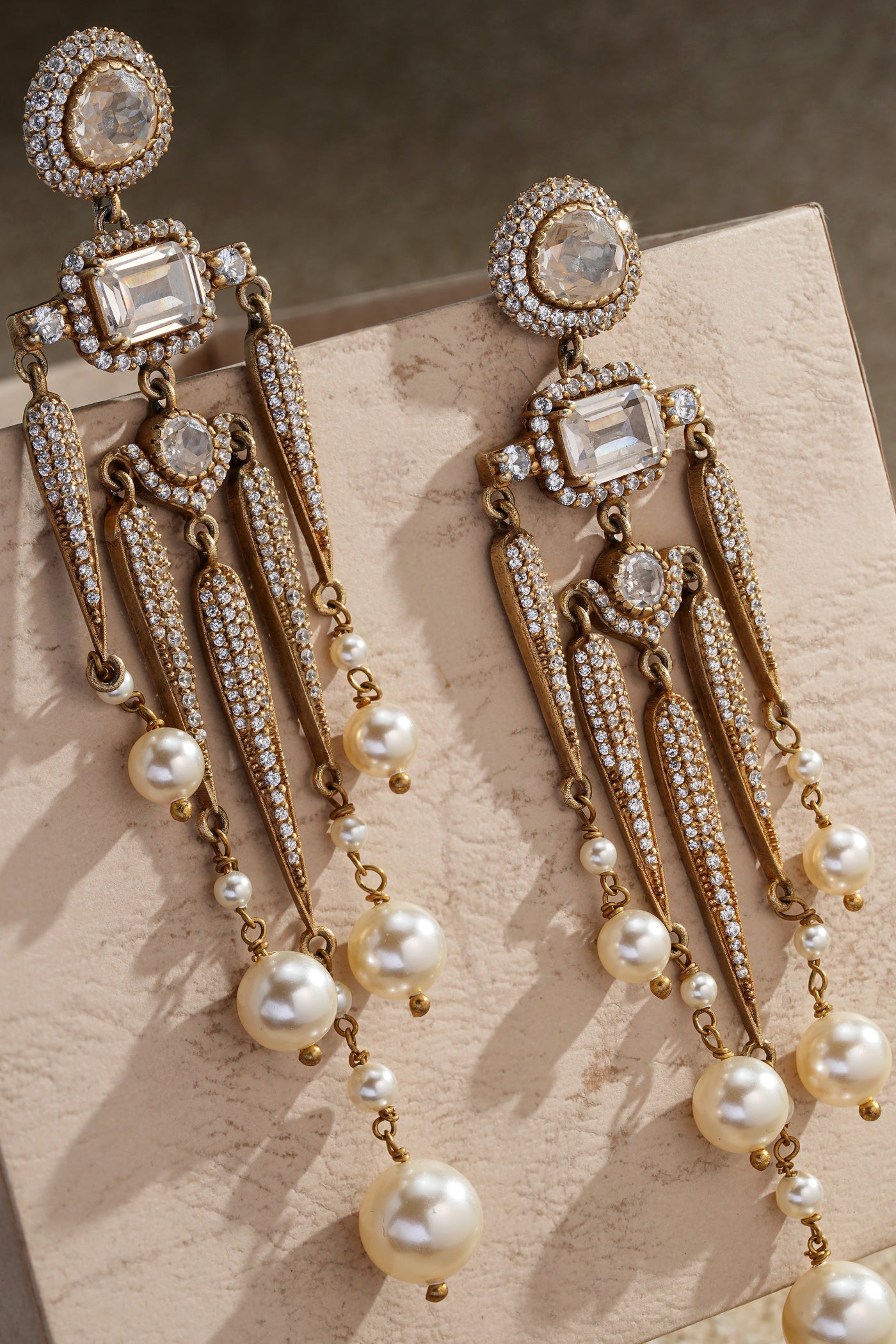 Long earrings