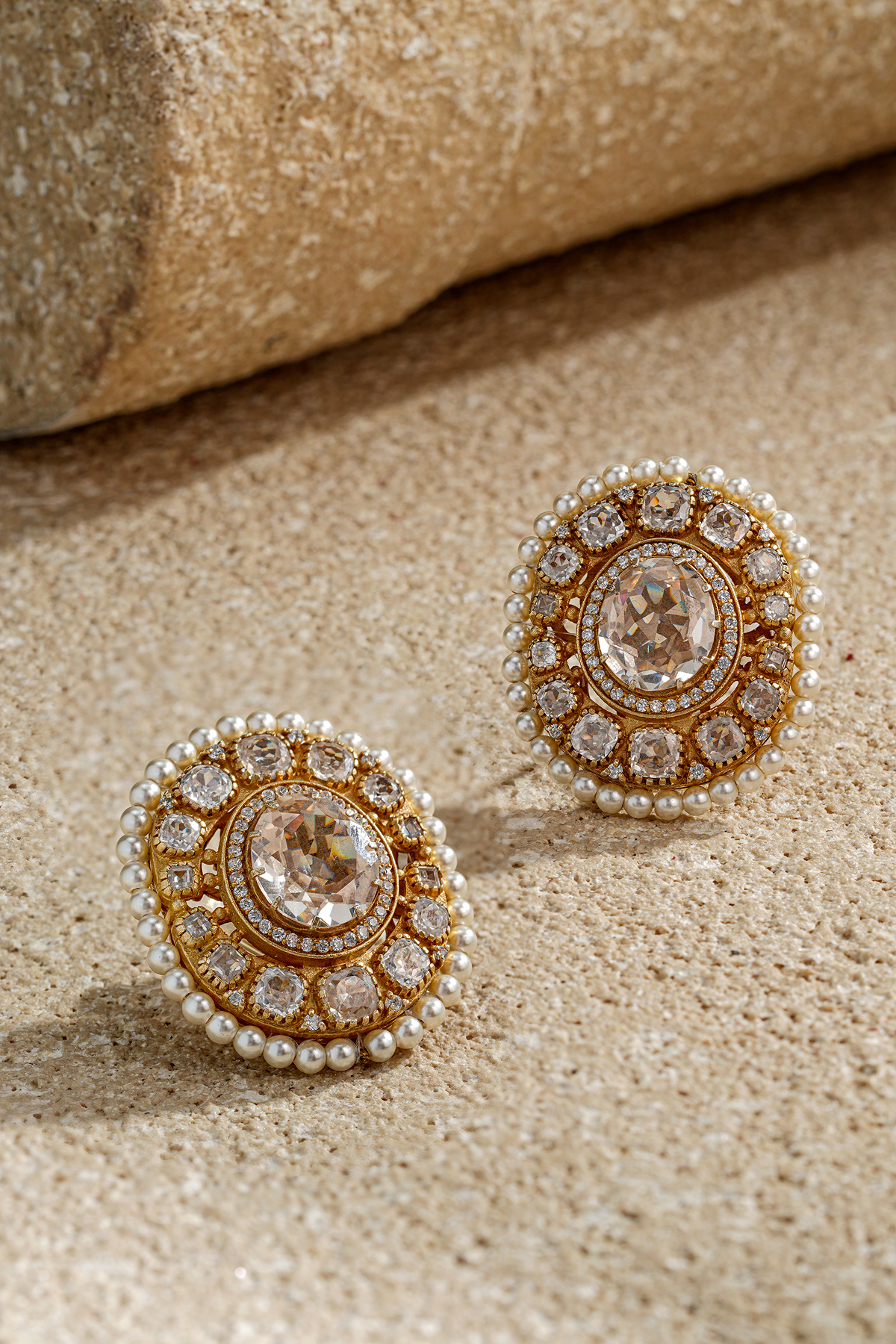 Stud earrings