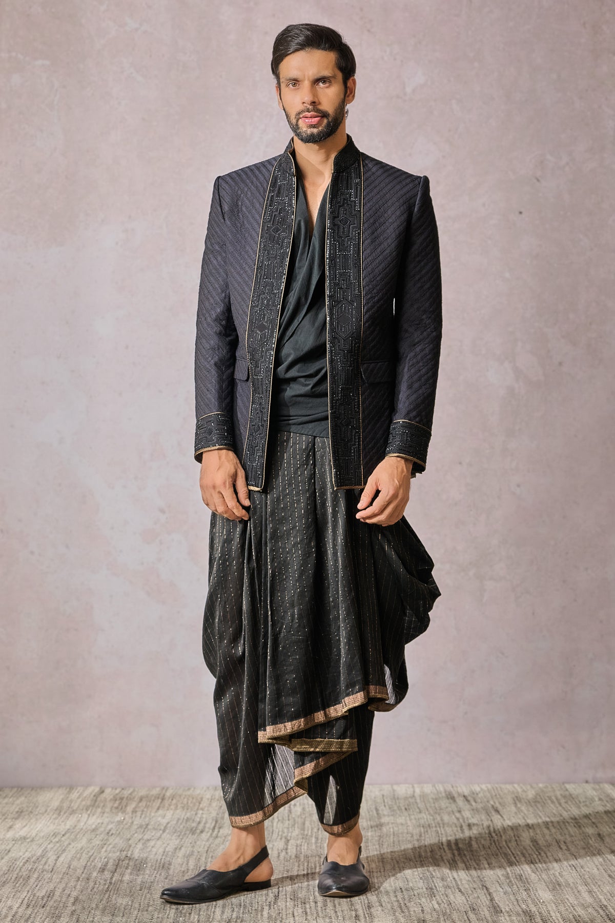 Bandgala Shirt Dhoti