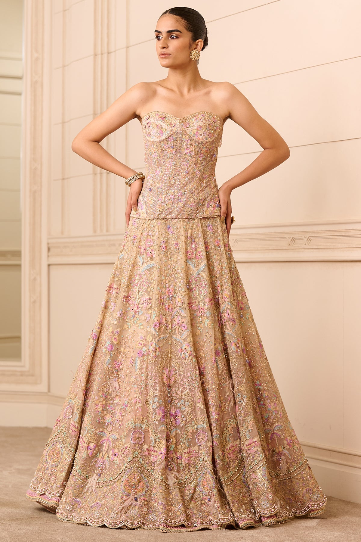 Lehenga, Corset - Only Lehenga