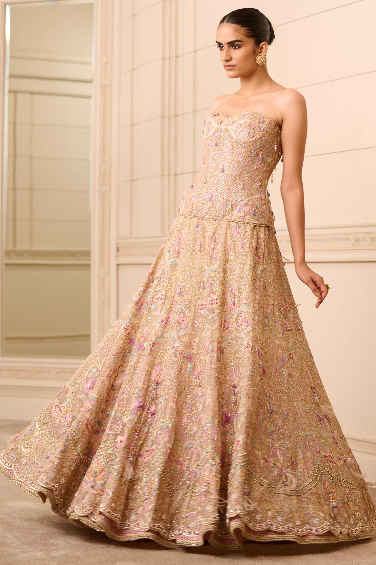 Lehenga, Corset - Only Lehenga