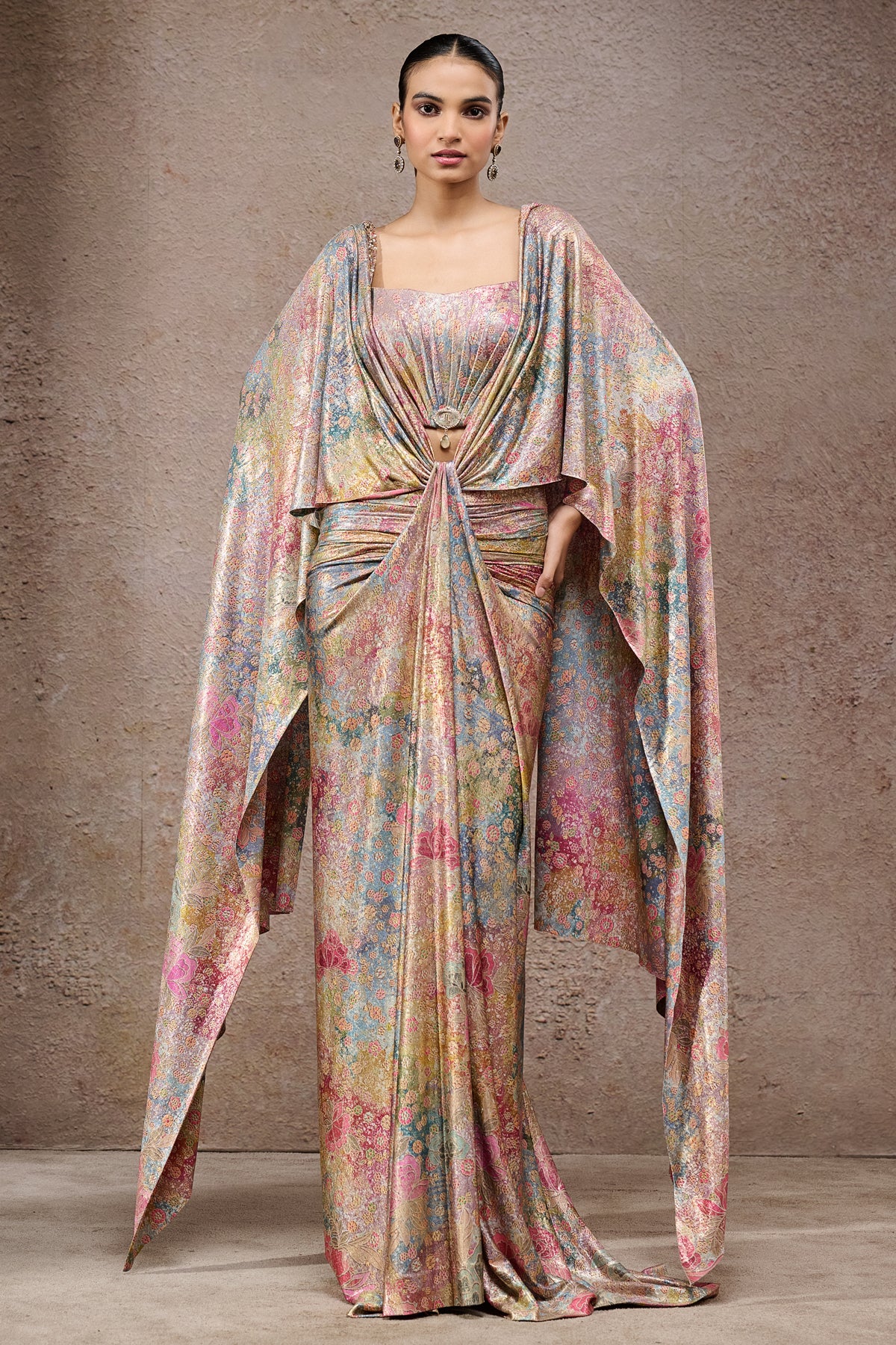 Floral Motif Concept Saree