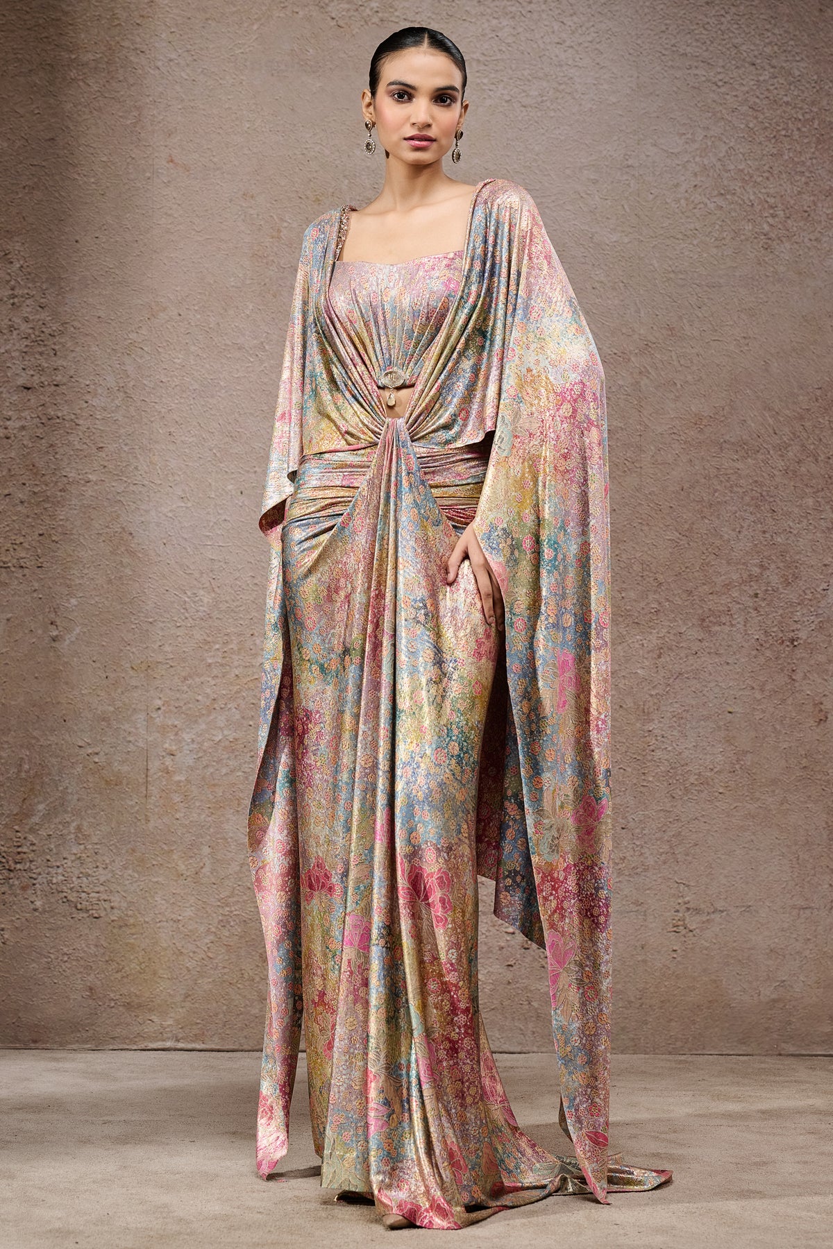 Floral Motif Concept Saree