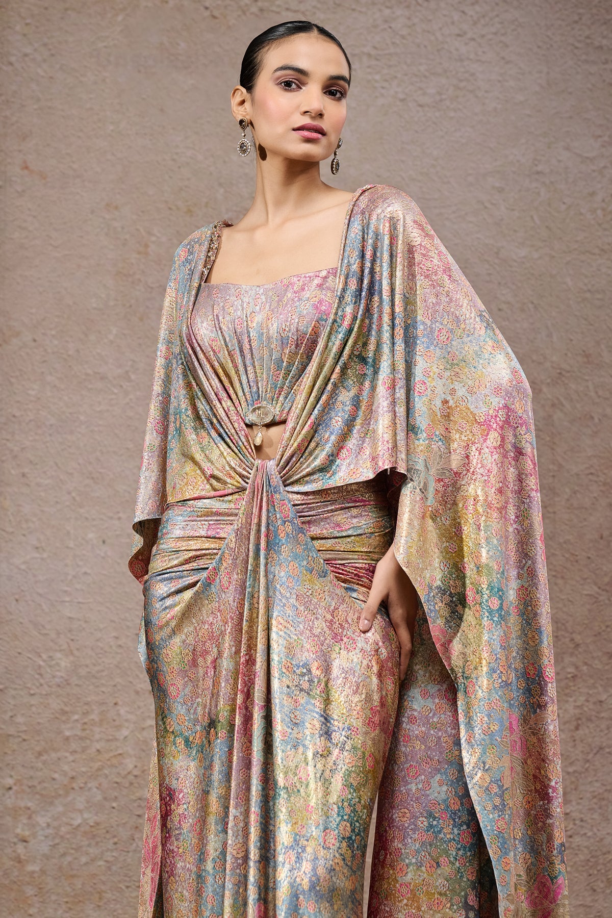 Floral Motif Concept Saree