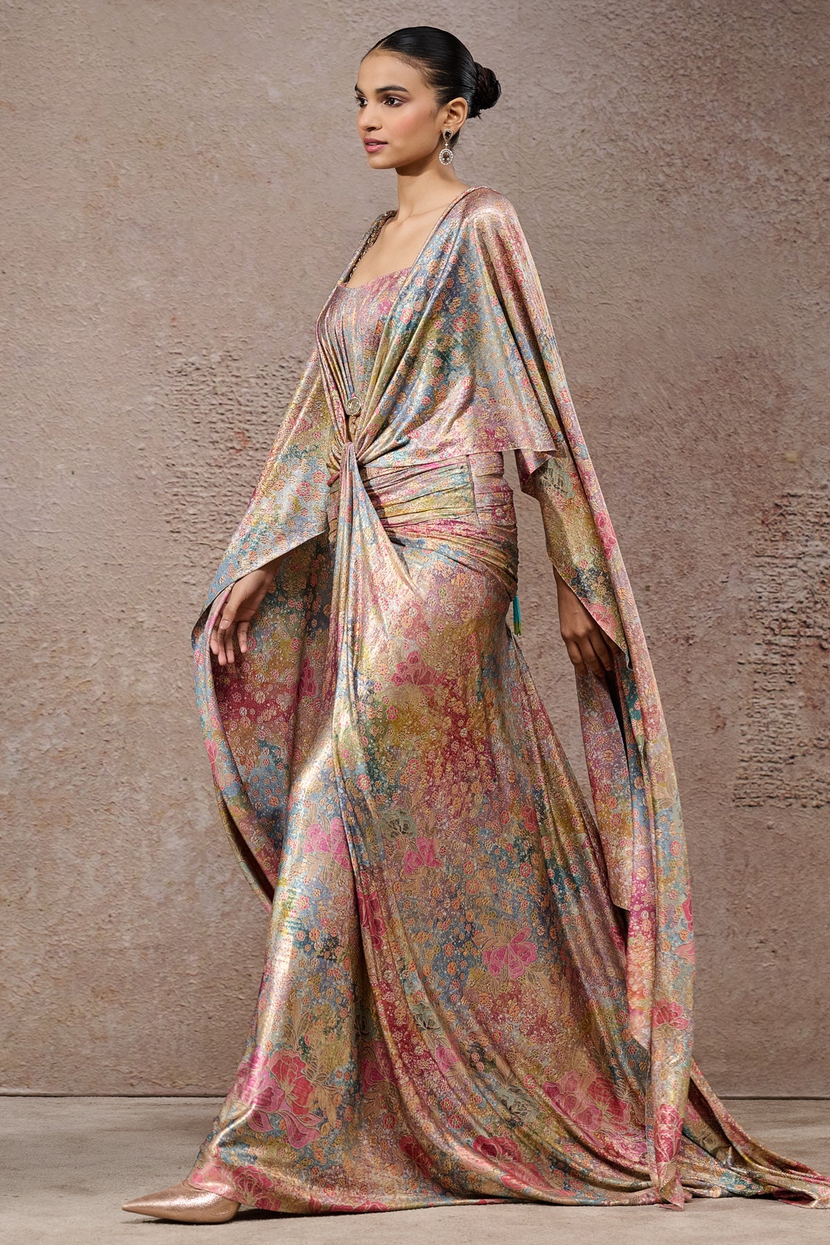 Floral Motif Concept Saree