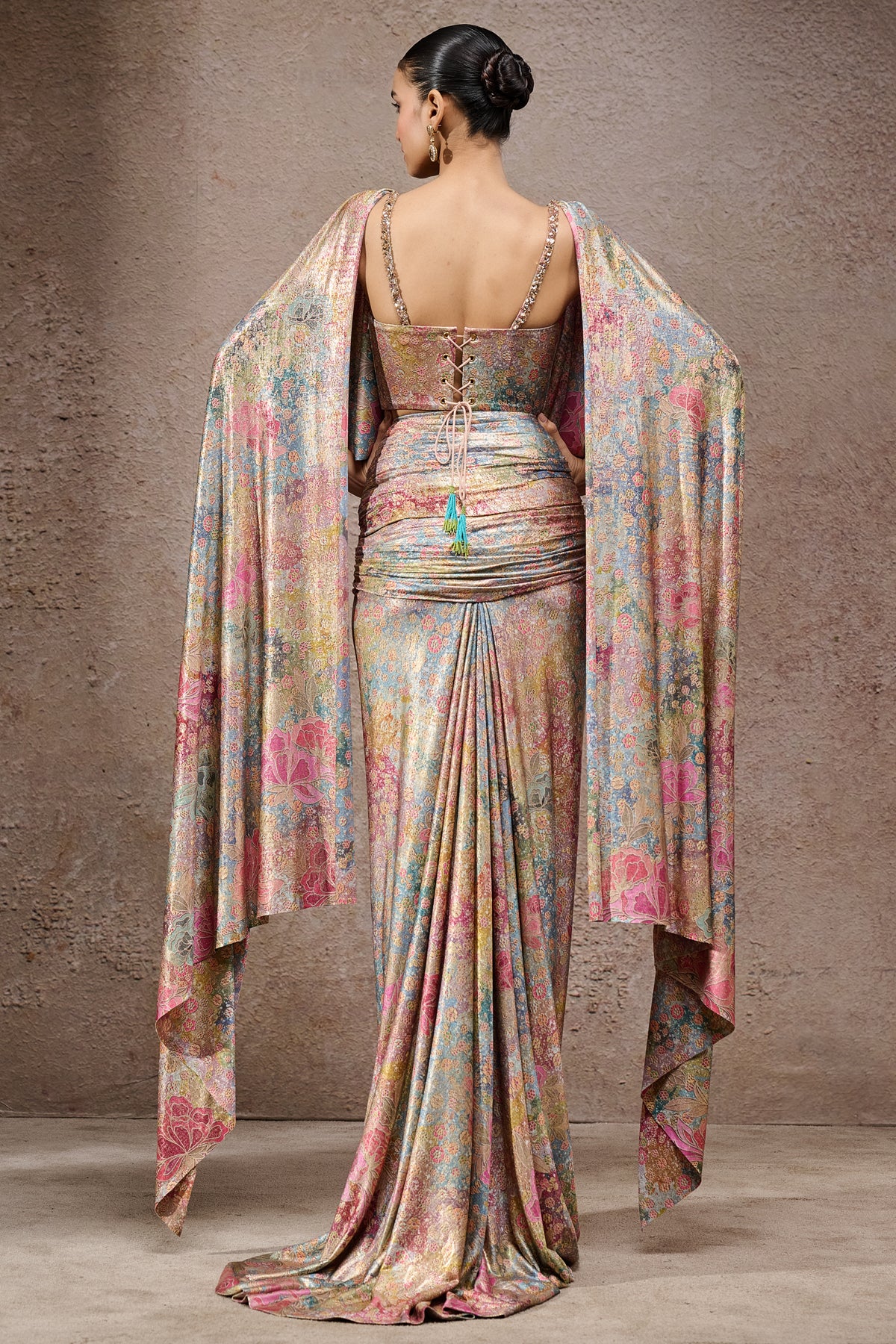 Floral Motif Concept Saree