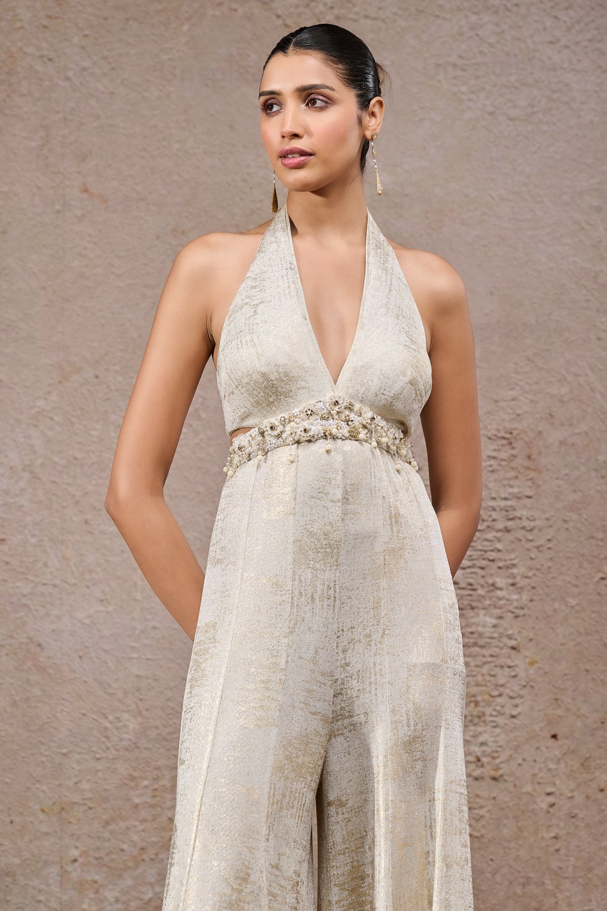 Embroidered Jumpsuit