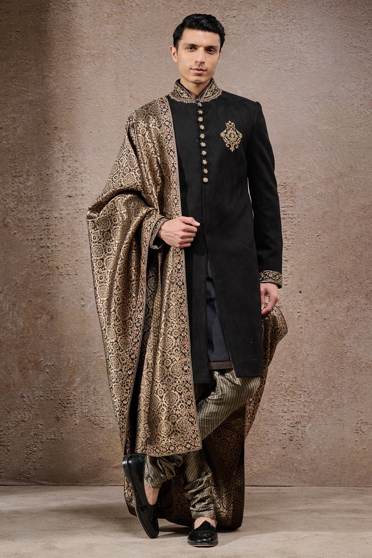 Zardozi & Brocade Sherwani Set