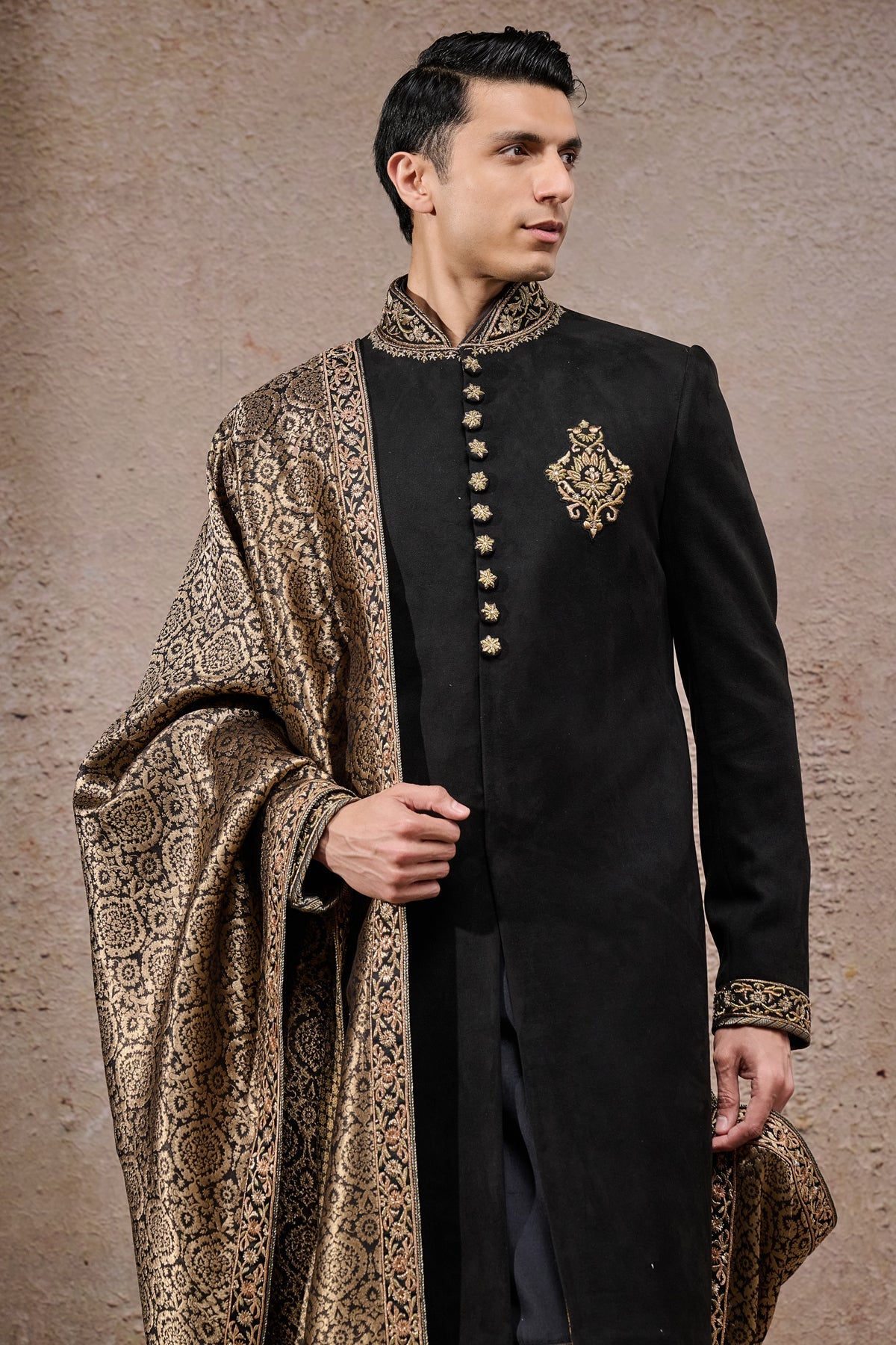 Zardozi & Brocade Sherwani Set