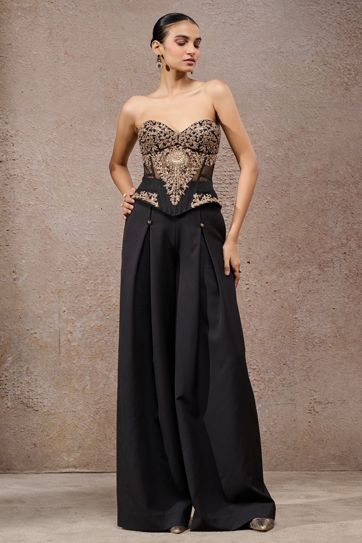 Mughal Jewel Corset & Pants