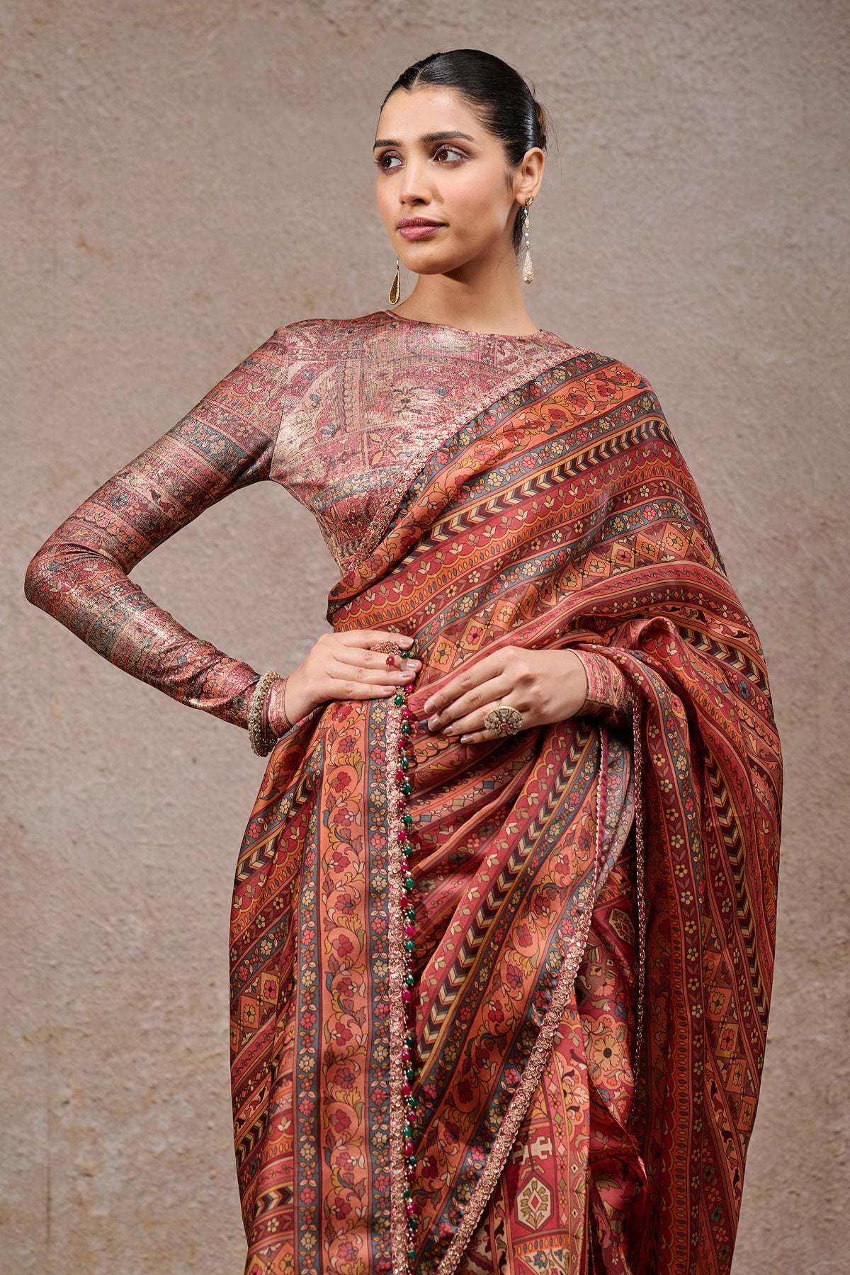 Classic Printed Saree