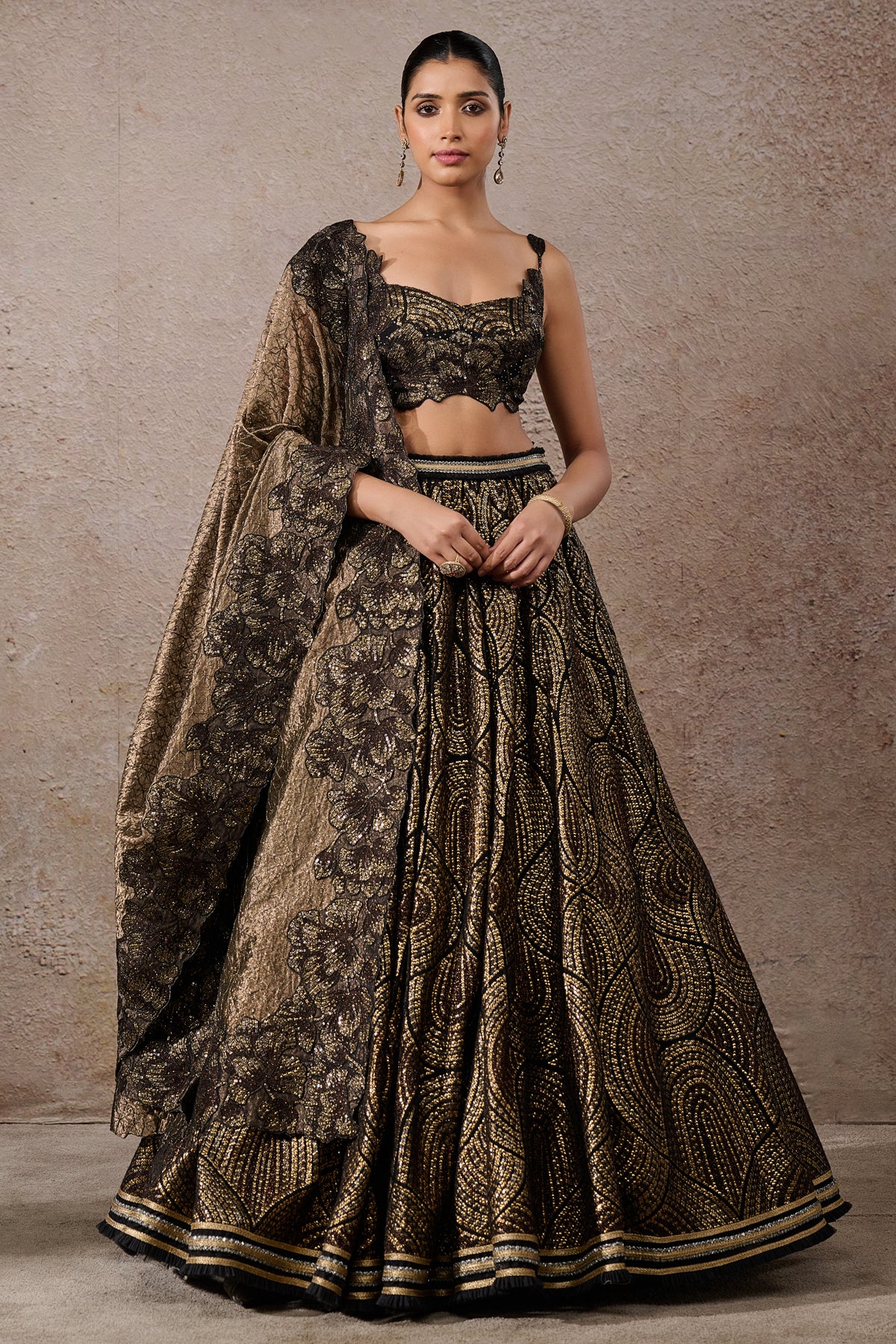 Sequin Embroidered Lehenga