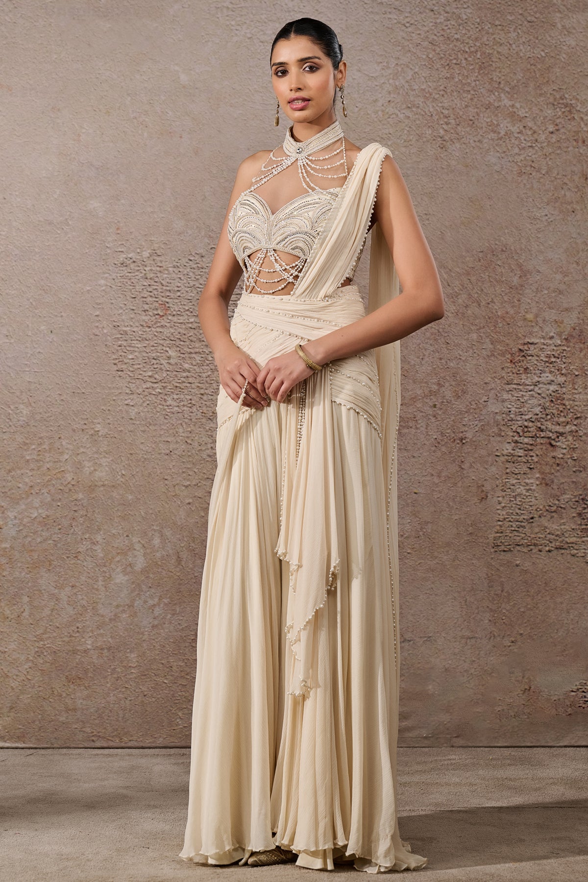 Ombre Pearl Concept Saree