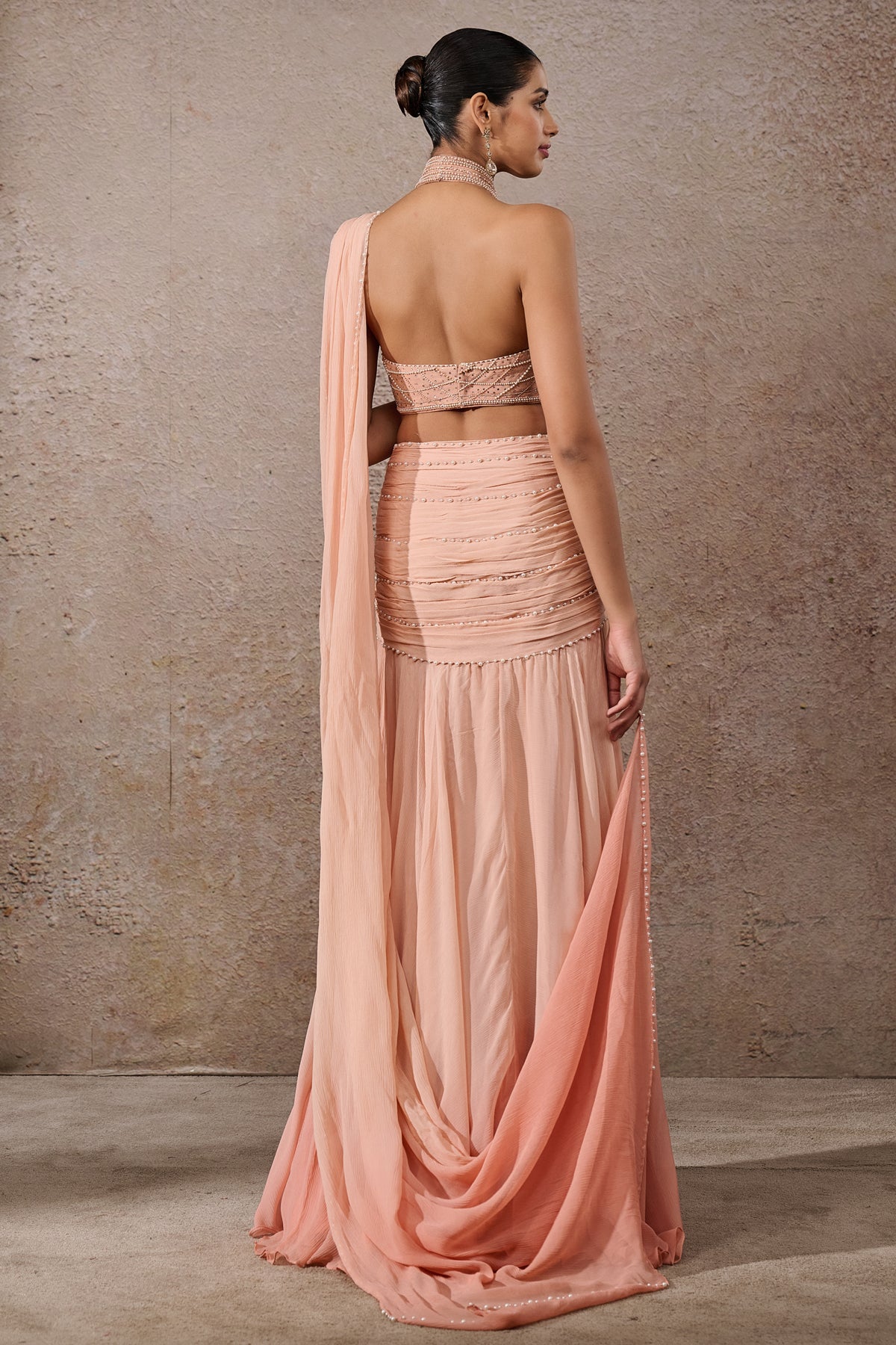 Ombre Pearl Concept Saree