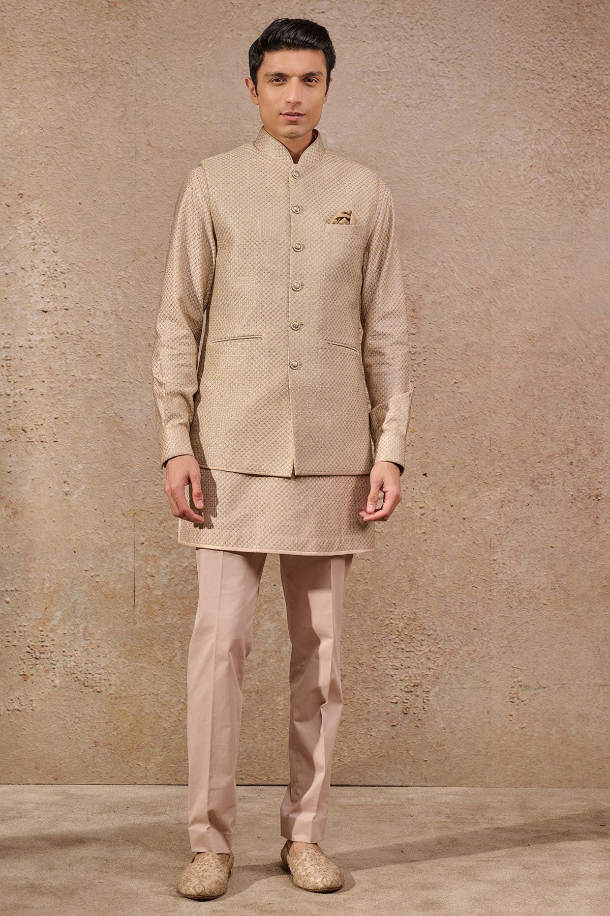 Classic Textured Waistcoat