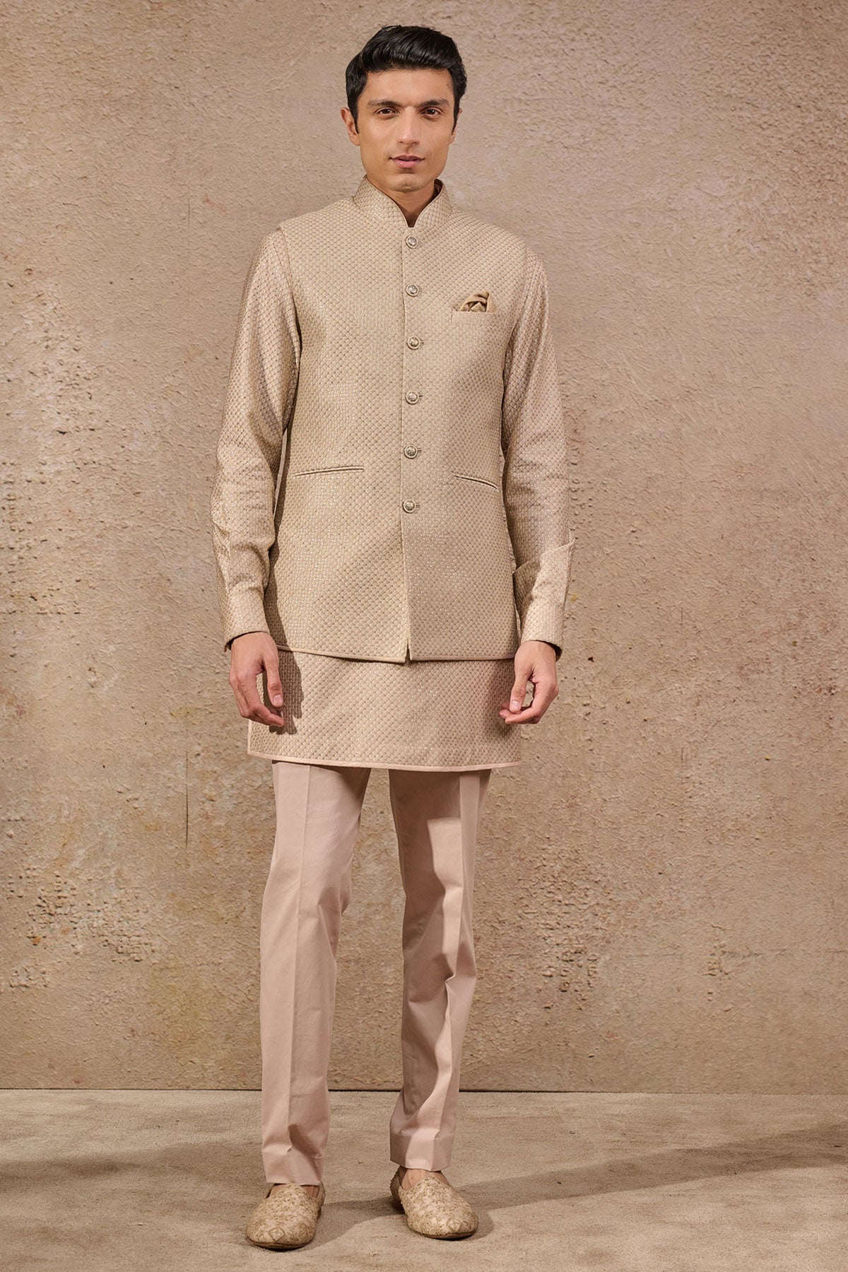 Classic Textured Waistcoat